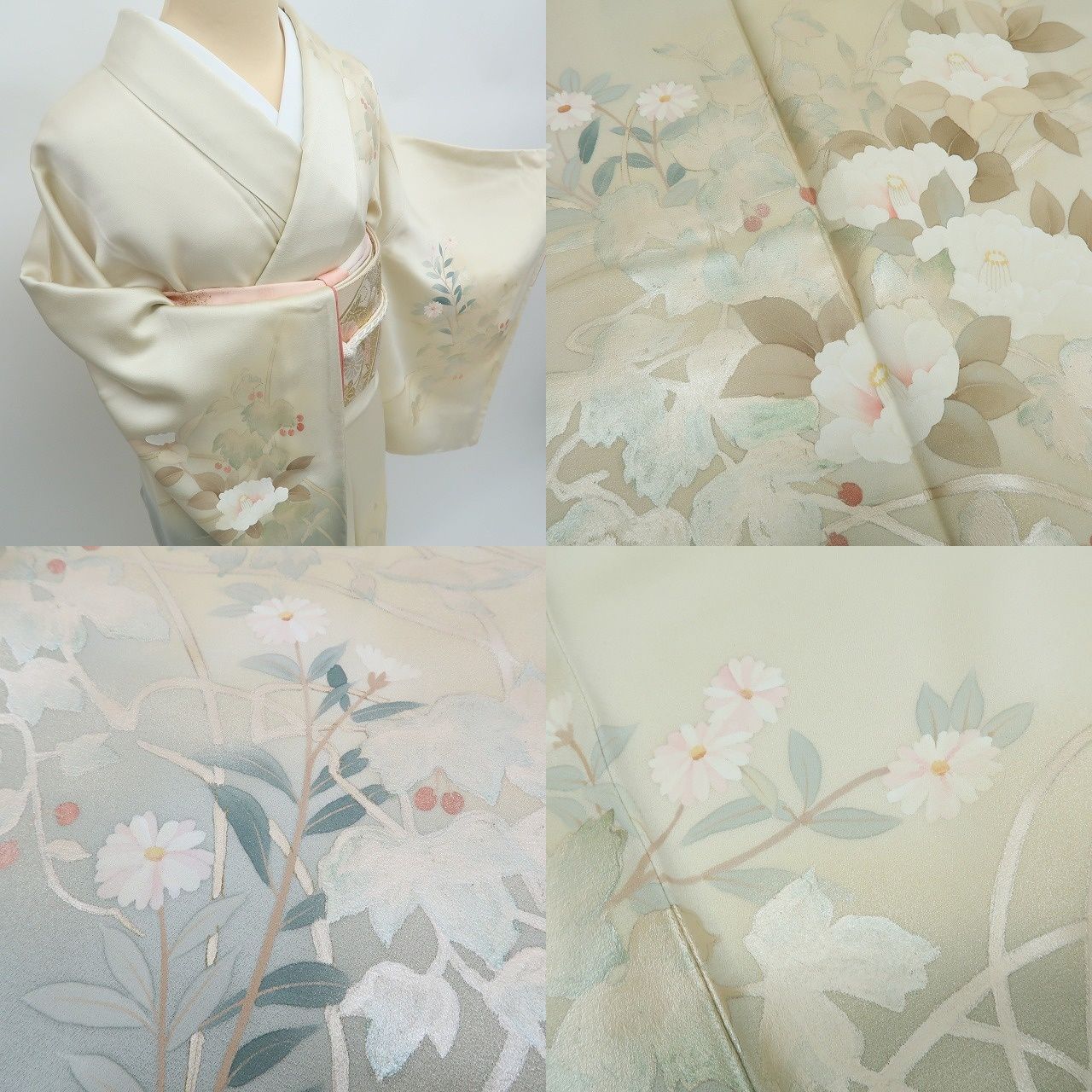 手縫い仕立て 訪問着