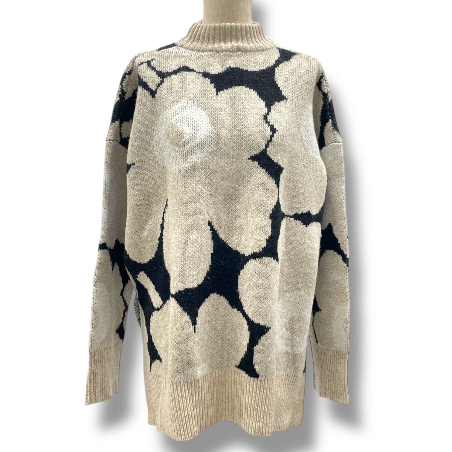 marimekko マリメッコ ウニッコ スリットニットプルオーバー セーター