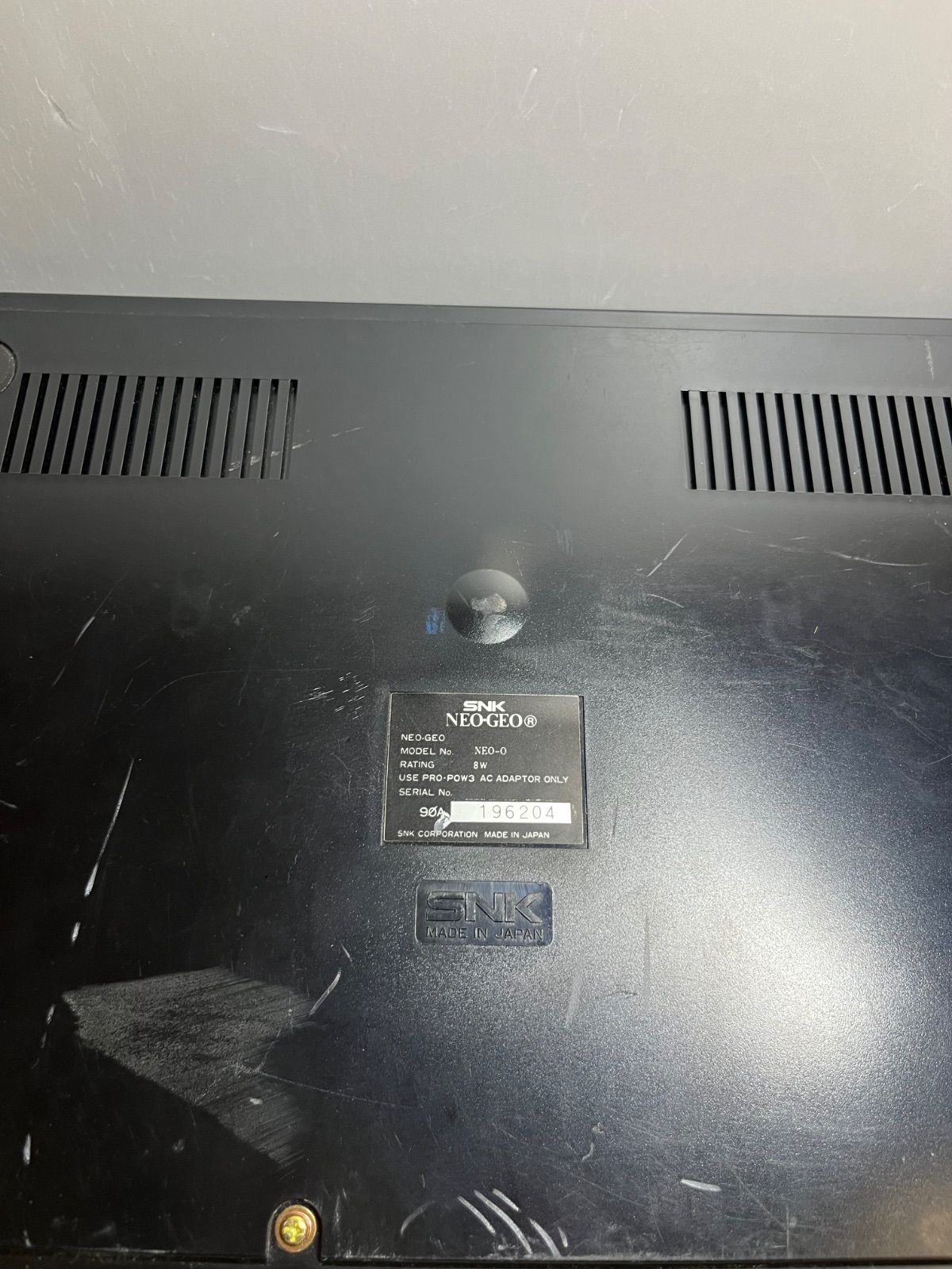  SNK NEO GEO ネオジオ 本体 0 POW 3 ACアダプターネオジオ その他 テレビゲーム