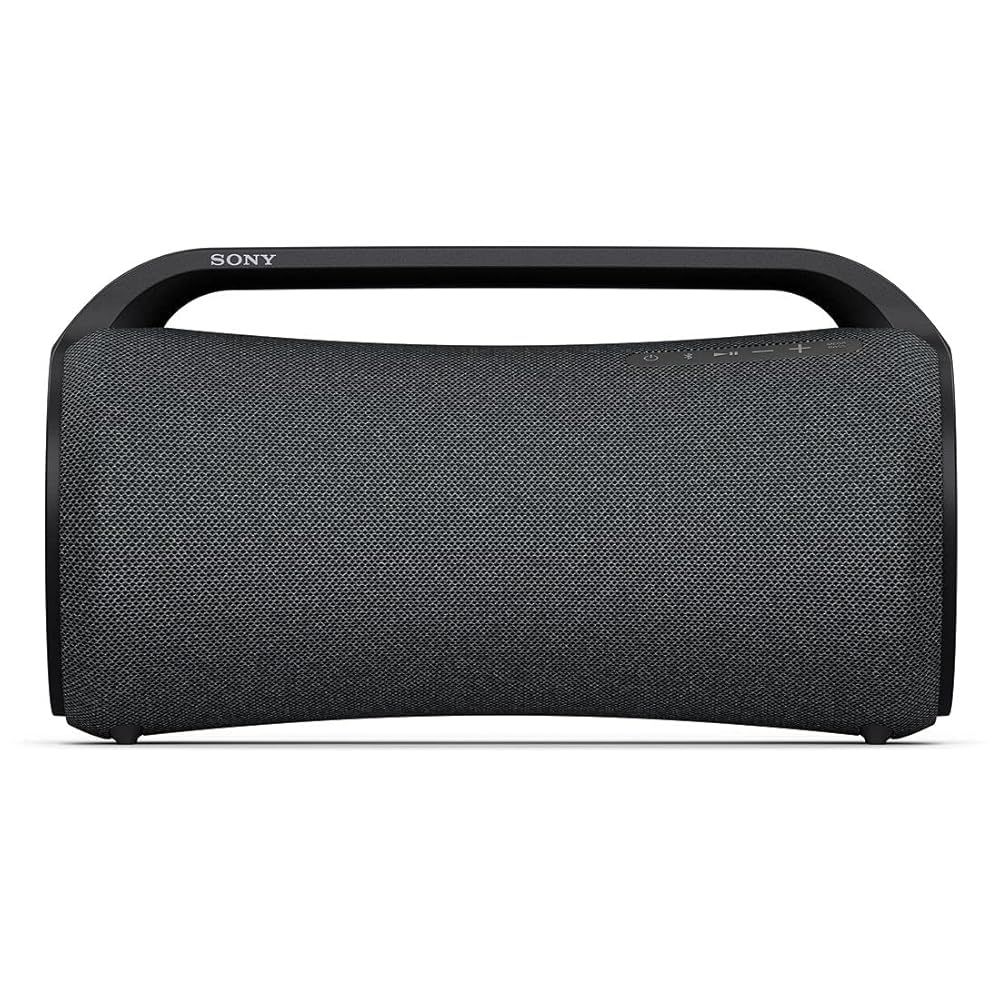 ソニー 重低音スピーカー SRS-XG500 2021年モデル パッシブラジエーター搭載 防水 防塵IP66 バッテリー駆動 マイク端子 ギター端子搭載 ブラック
