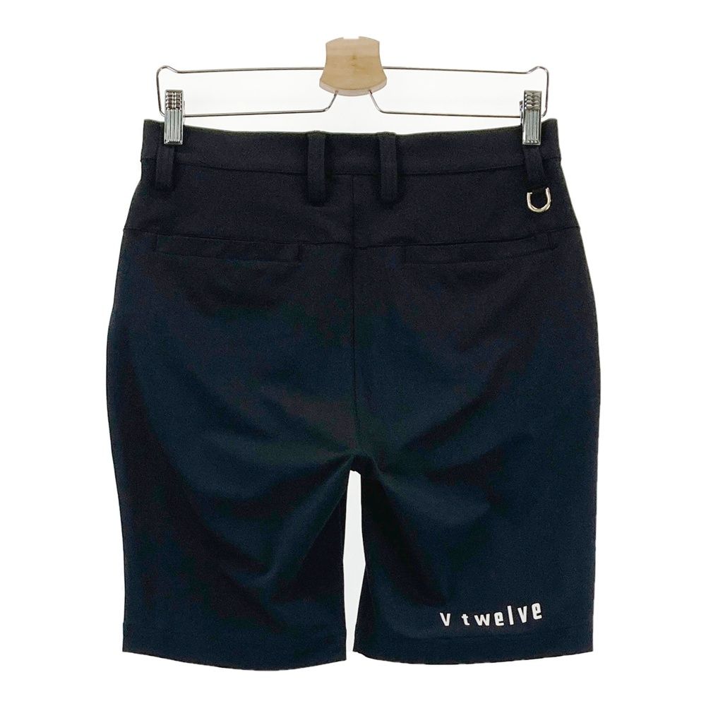 サイズ S V 12 ヴィトゥエルヴ モデル ハーフパンツ ブラック系 ゴルフウェア メンズ ストスト