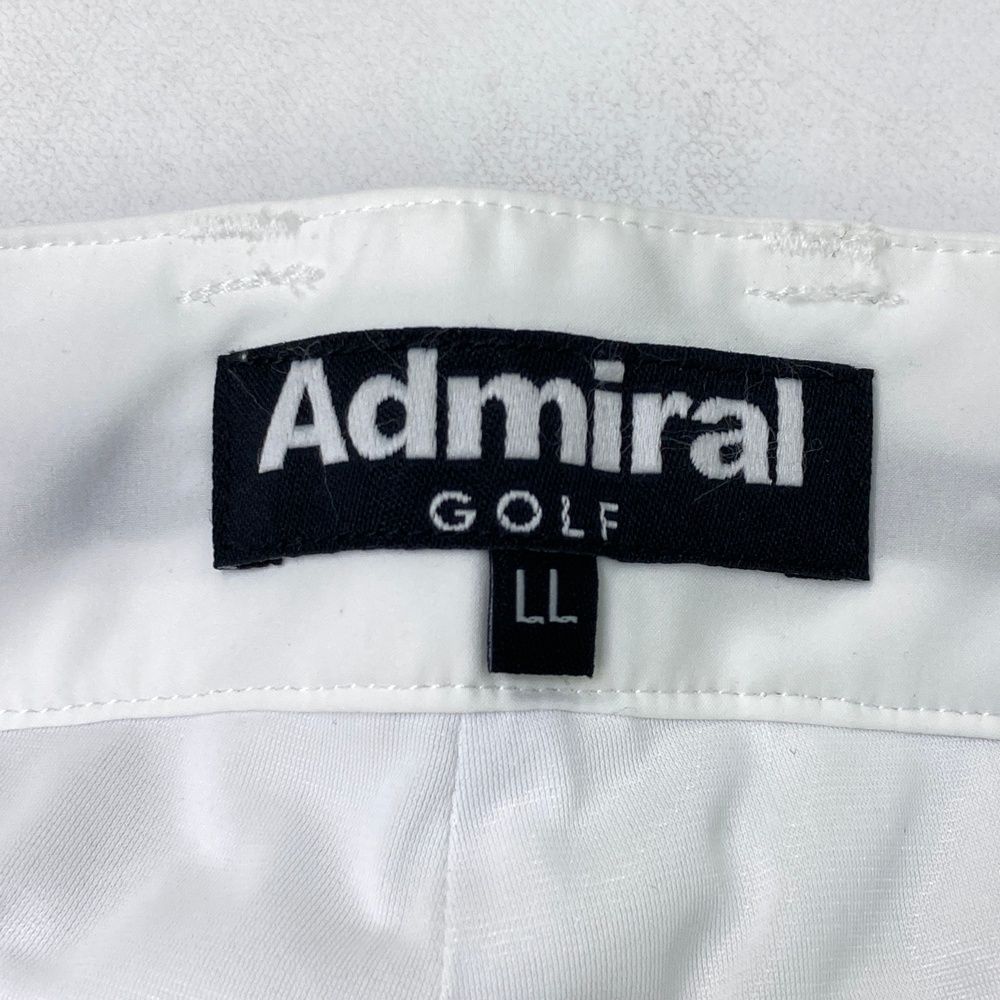 サイズ：LL ADMIRAL アドミラル 2023年モデル ハーフパンツ ホワイト系