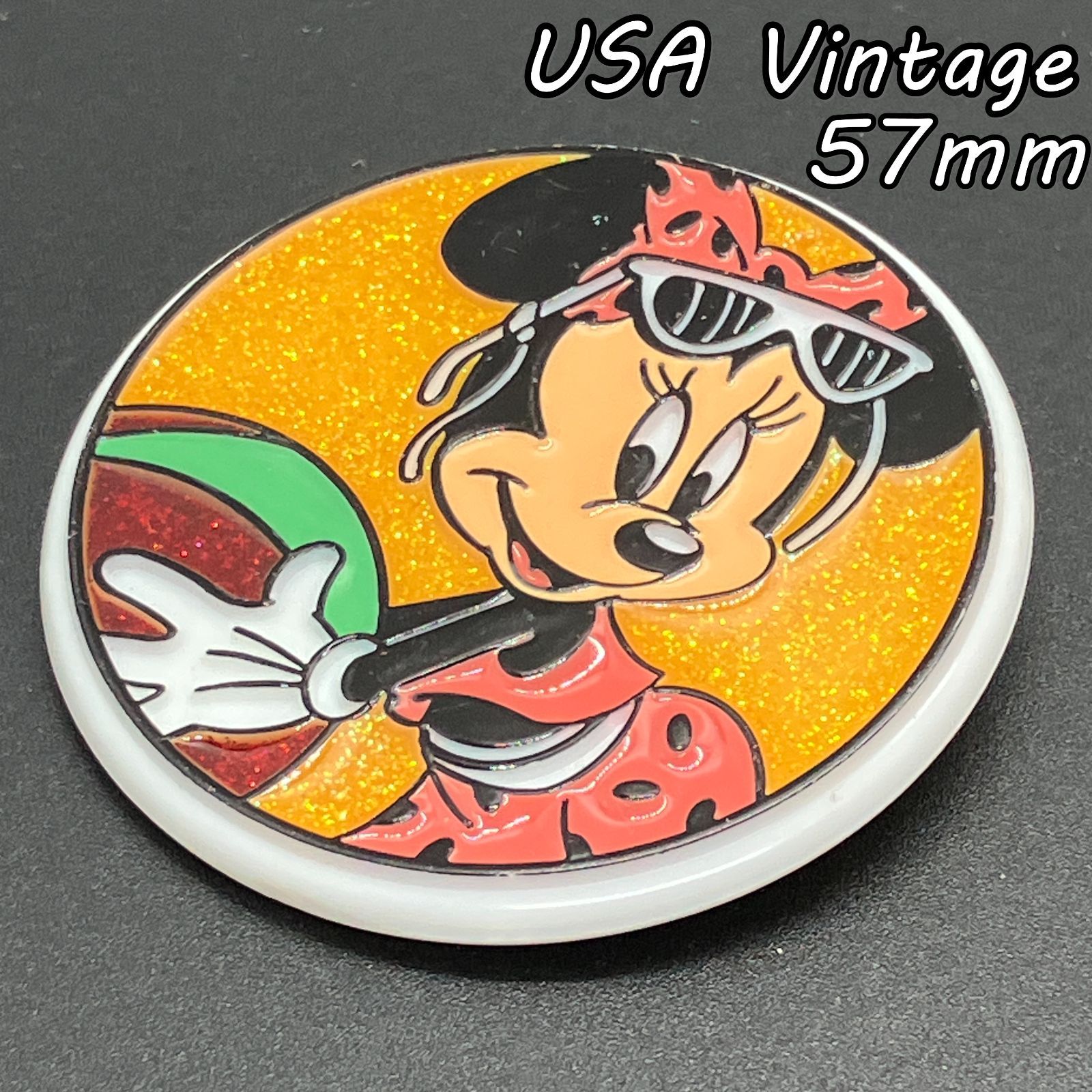 缶バッジ アメリカ 輸入 雑貨 ビンテージ 『 コルチェスター