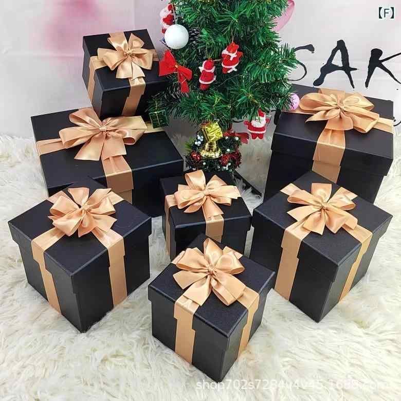 ギフトボックス クリスマス 誕生日 プレゼント 包装ボックス 大容量 ゴールド レッド ピンク ブルー パープル ウェディング 結婚式 イベン WWW_OPDRERGINERDOGAN_COM
