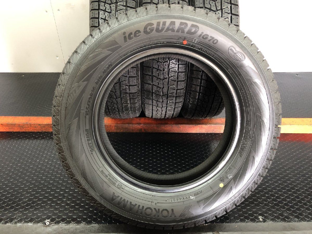  ice GUARD iG 70 165 R 14 81 Q 14インチ スタッドレス 4本 21年製 VW up! ベルタ パッソ マーチ ブーン等 STS 020 14インチ スタッドレス