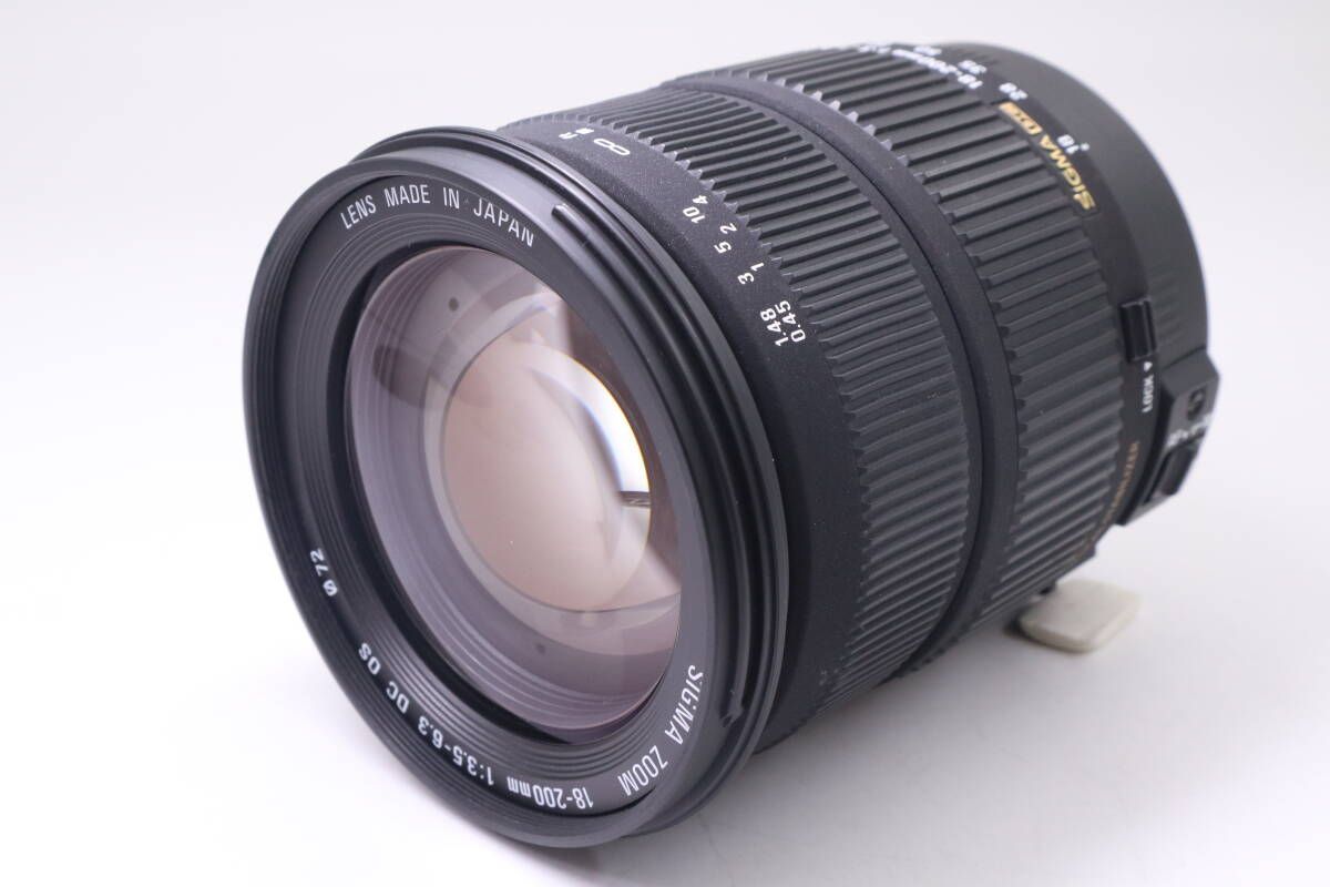 SIGMA AF 18-200mm f3.5-6.3 DC OS シグマ キャノンマウント AFレンズ f11056