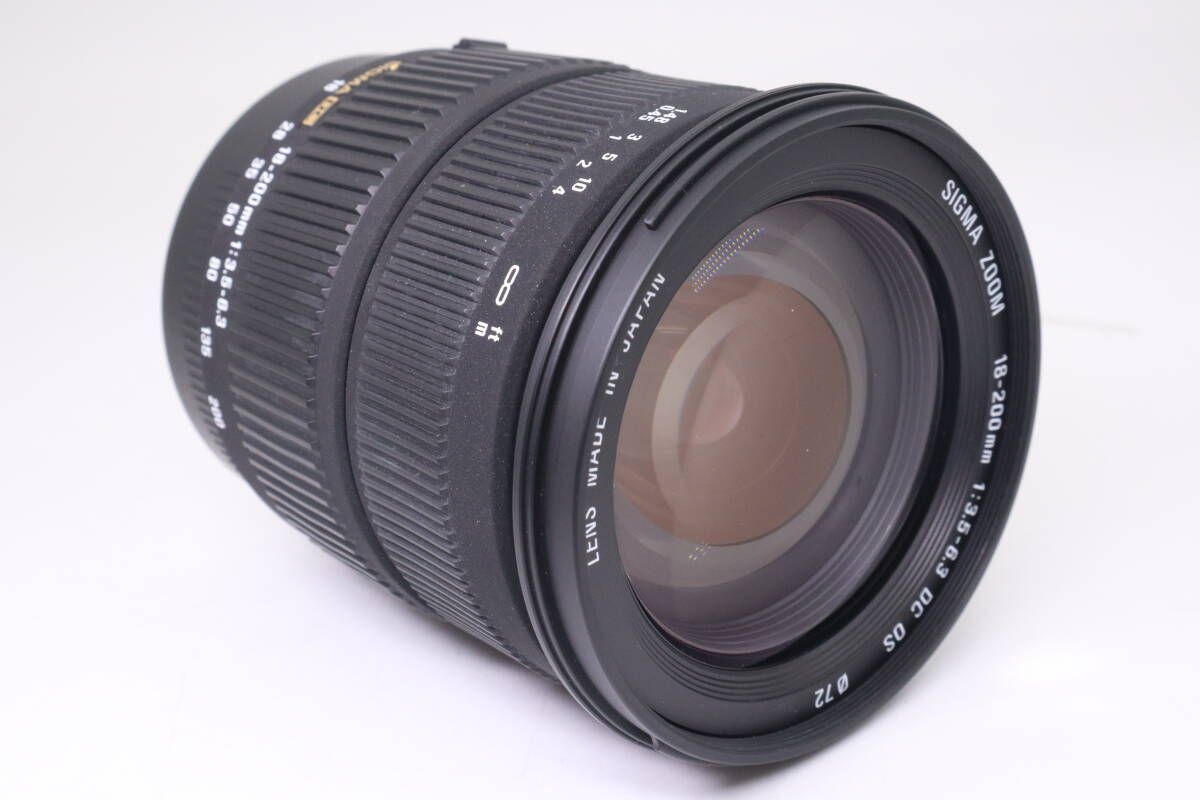  SIGMA AF 18 200 mm f 3 5 6 DC OS シグマ キャノンマウント AFレンズ 11056 レンズ(ズーム) カメラ