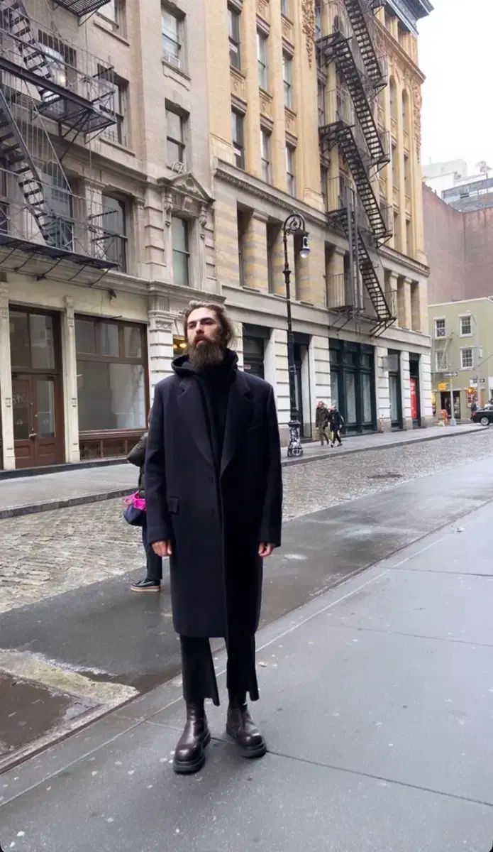 ドリス ヴァン ノッテン コート ブラック 48