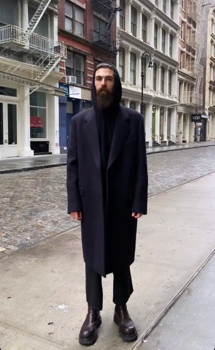 ドリス ヴァン ノッテン コート ブラック 48