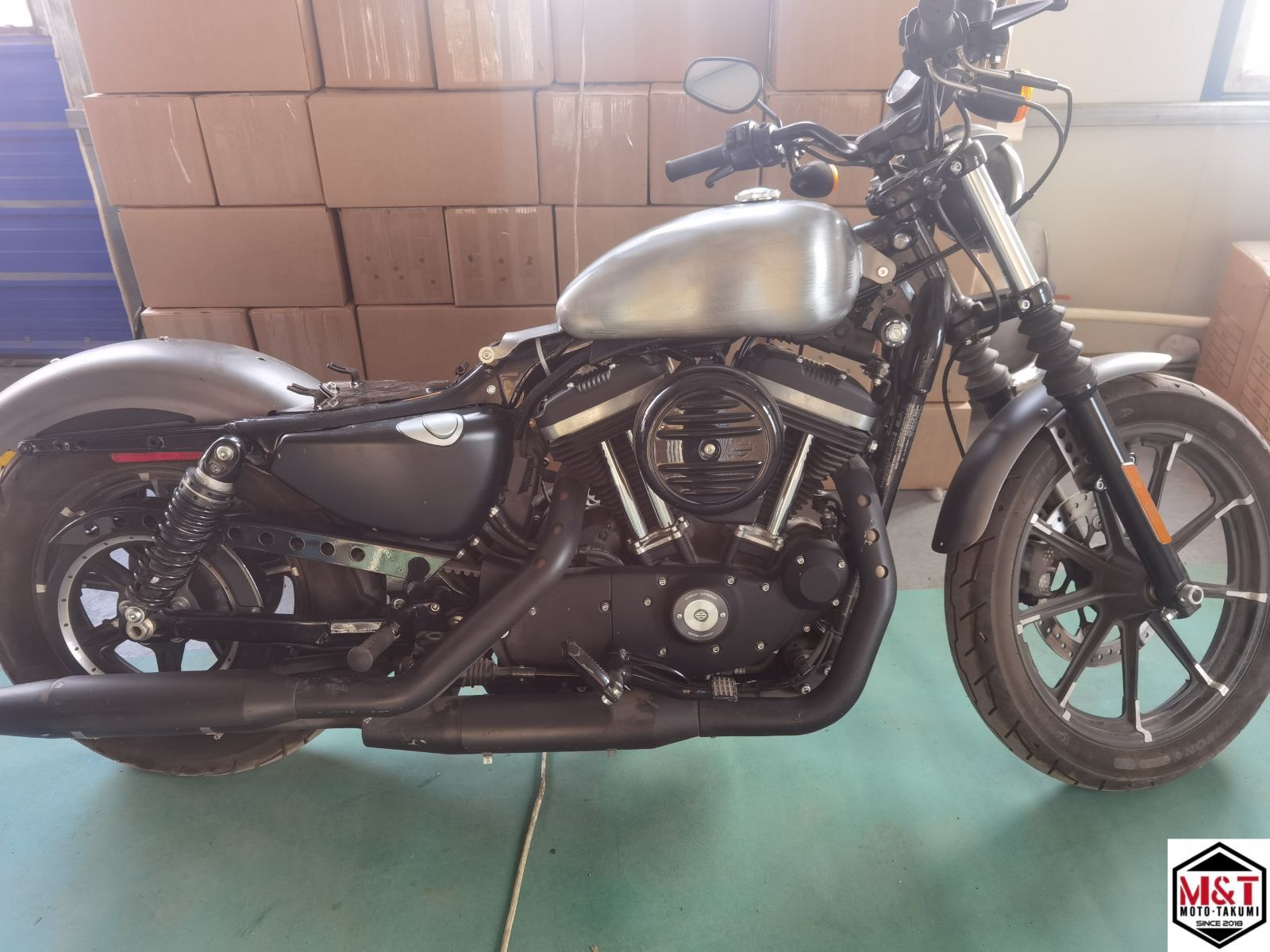T-153FI 10L 2004-2022年用 SPORTSTER バナナタンク XL1200 883N