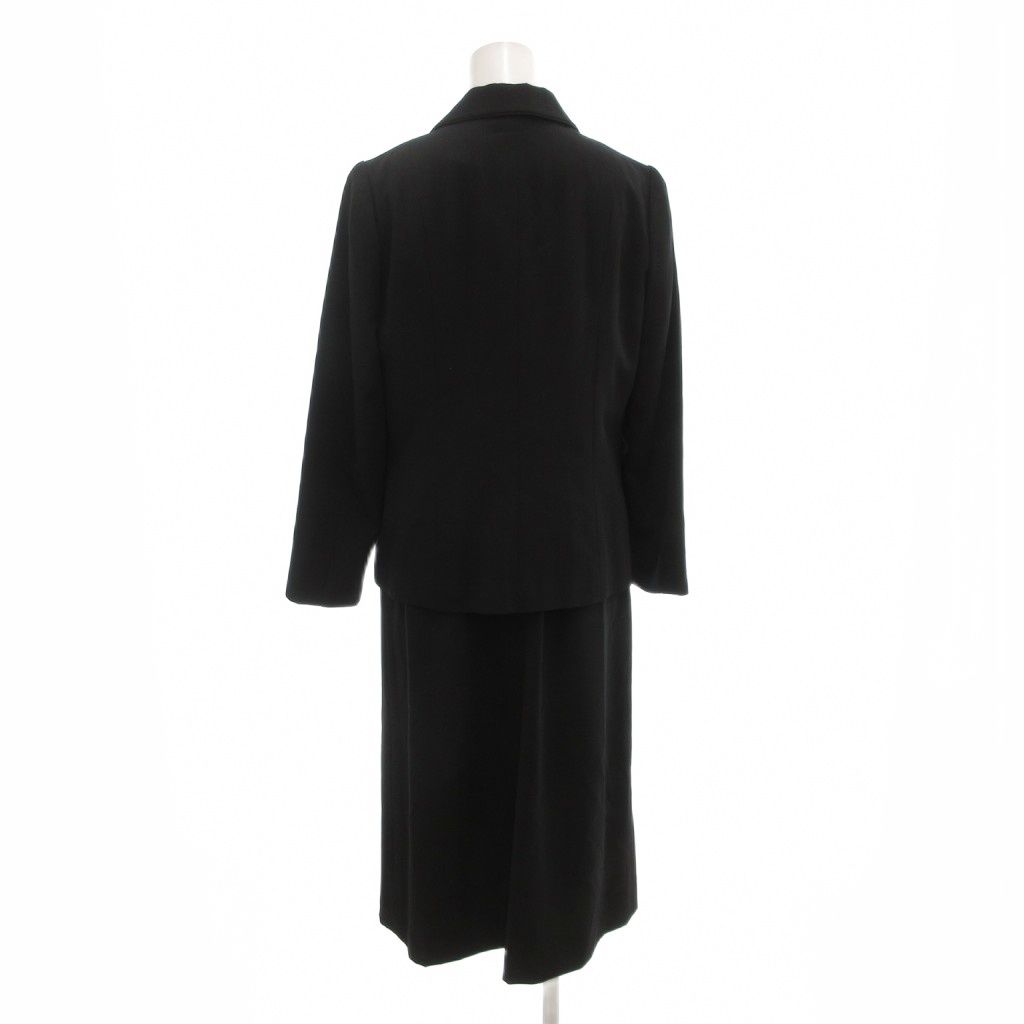 東京ソワール SOIR PERLE セットアップ ブラックフォーマル ジャケット ワンピース 11 半袖 長袖 マキシ ロング 黒 ブラック AE GY99