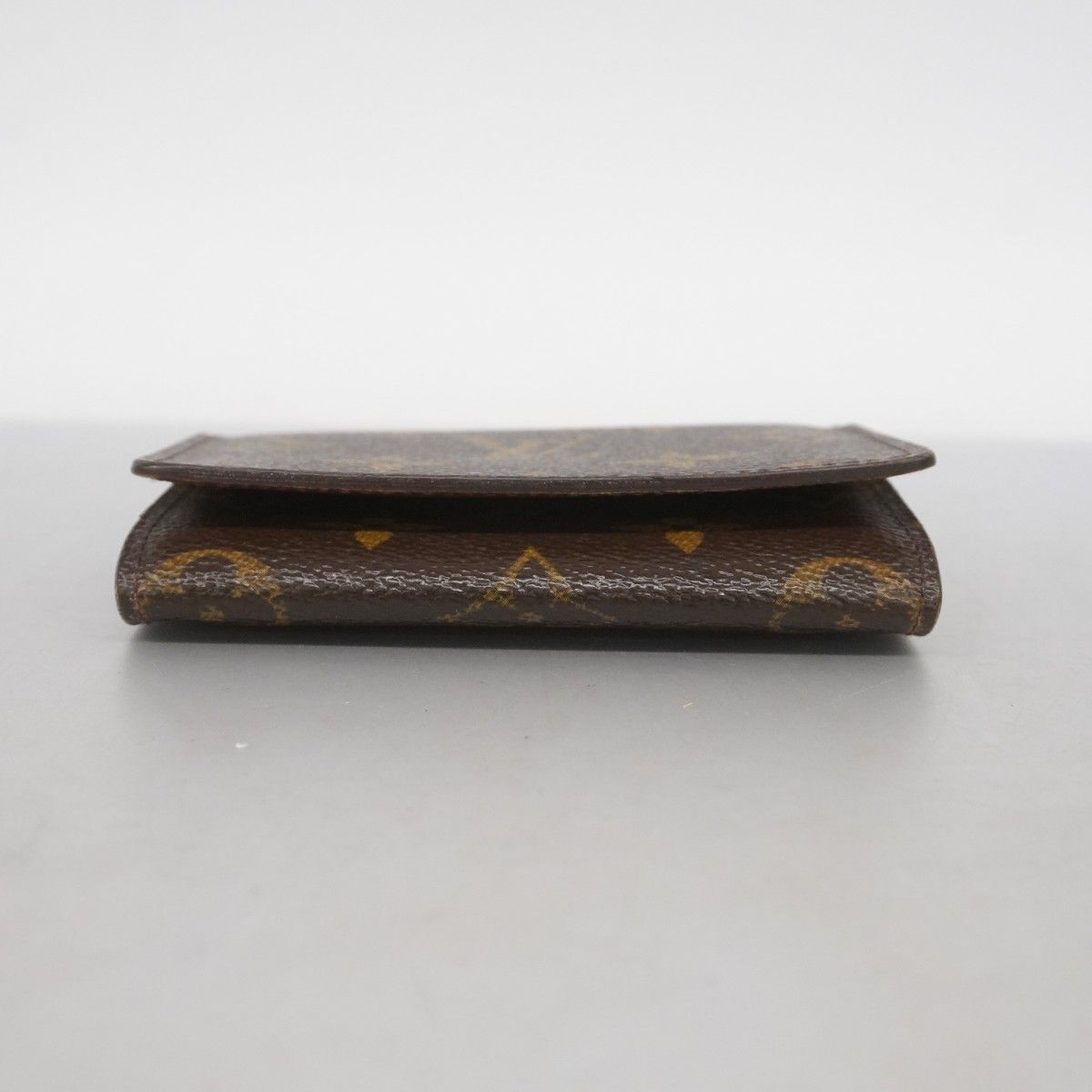 5 oc 1637 ルイヴィトン 名刺入れ モノグラム アンヴェロップカルトドゥヴィジット M 62920 ブラウン メンズ レディース ユニセックス