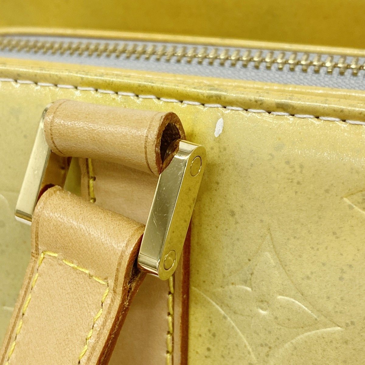 濃厚な 5oc1622 ルイヴィトン トートバッグ ヴェルニ コロンバス M91028 グリ レディース