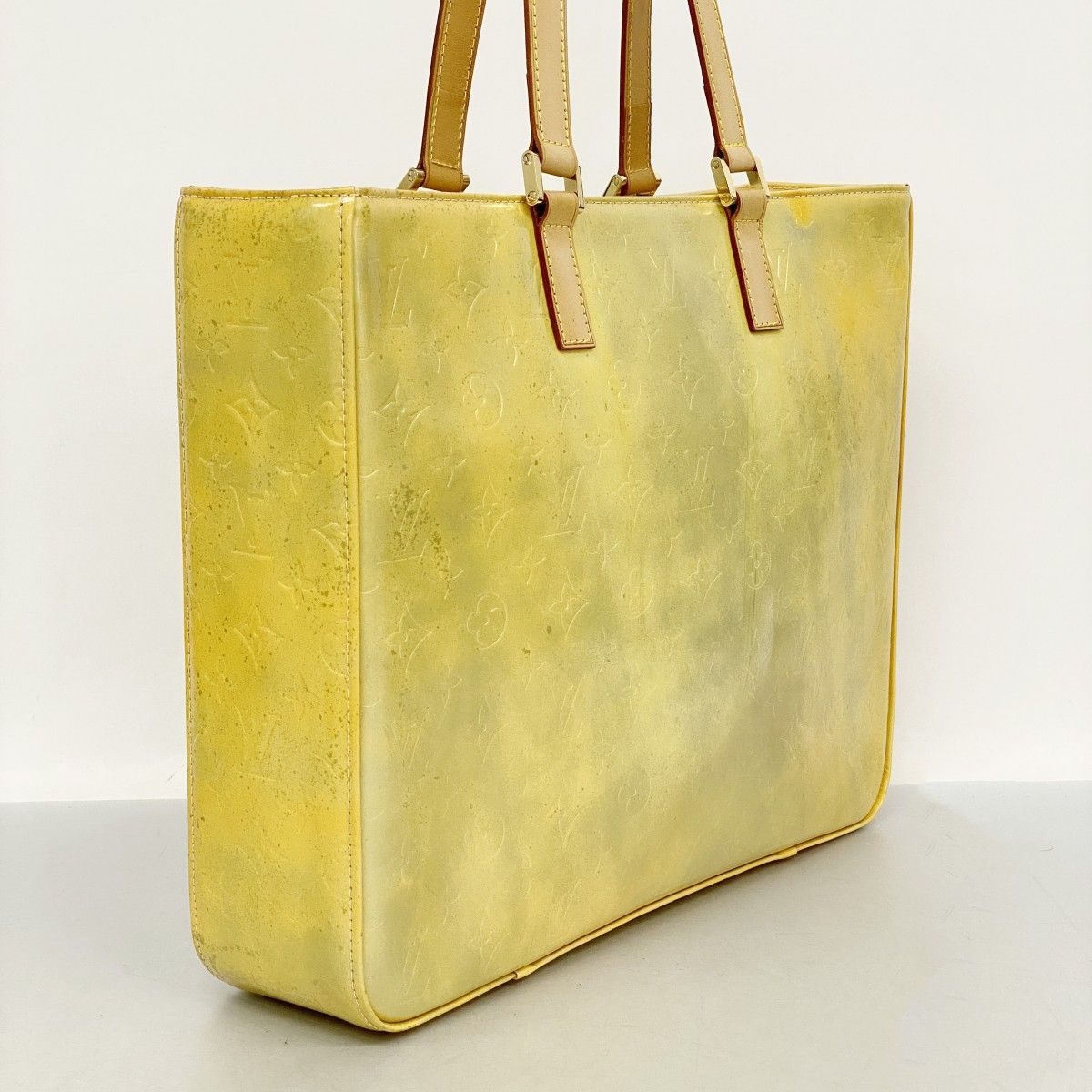 5oc1622 ルイヴィトン トートバッグ ヴェルニ コロンバス M91028 グリ レディース