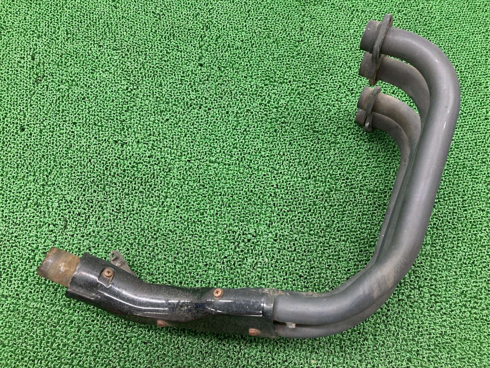 XJR 400 エキパイマフラー 4 HM ヤマハ バイク 部品 ステー 機能的問題なし 品薄 品 車検 Ui