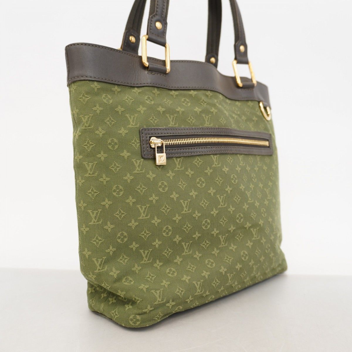 5oc1492 ルイヴィトン トートバッグ モノグラム ミニ ルシーユGM M92681 TSTカーキ レディース