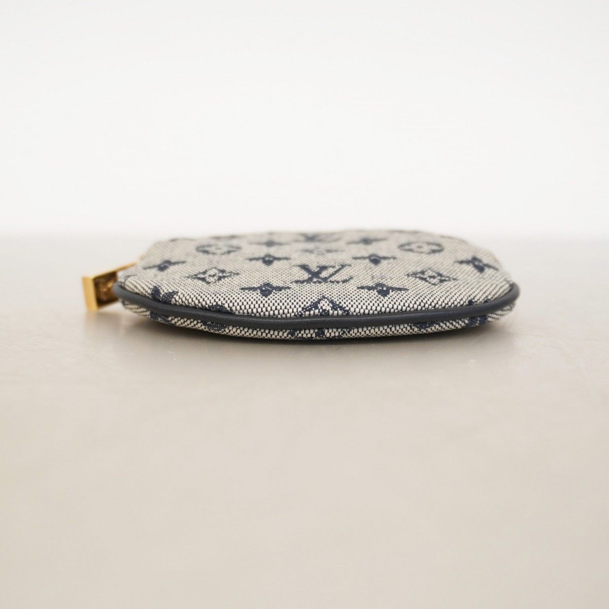 5 oc 1489 ルイヴィトン コインケース モノグラム ミニ ポルトモネロン M 92460 ブルー メンズ レディース ユニセックス