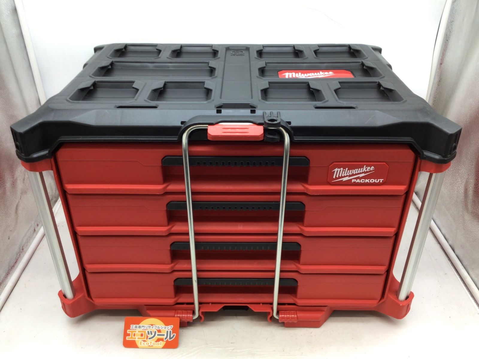品 Milwaukee ミルウォーキー PACKOUT引き出し収納4段 48-22-8444 ITBQ6GC4CTES エコツール知立店 M02