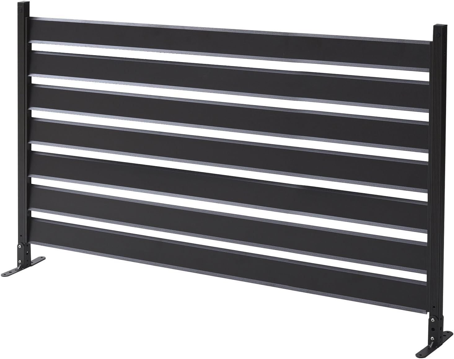 ガーデンマスター Gardenmaster アルミボーダーフェンス 幅120×高さ79 cm ダークブラウン KABF-120