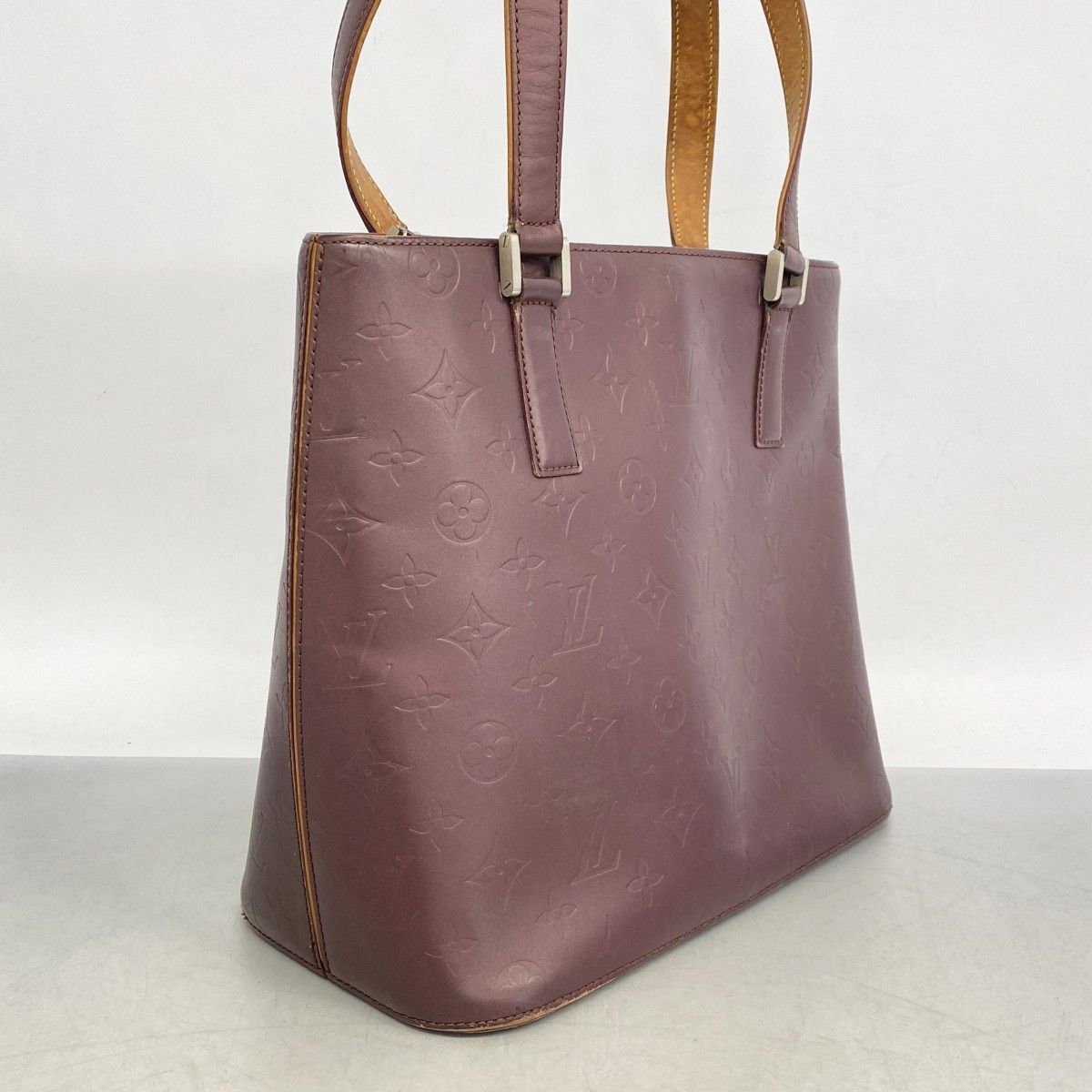 5oc1453 ルイヴィトン トートバッグ モノグラム マット ストックトン M55116 ヴィオレ レディース