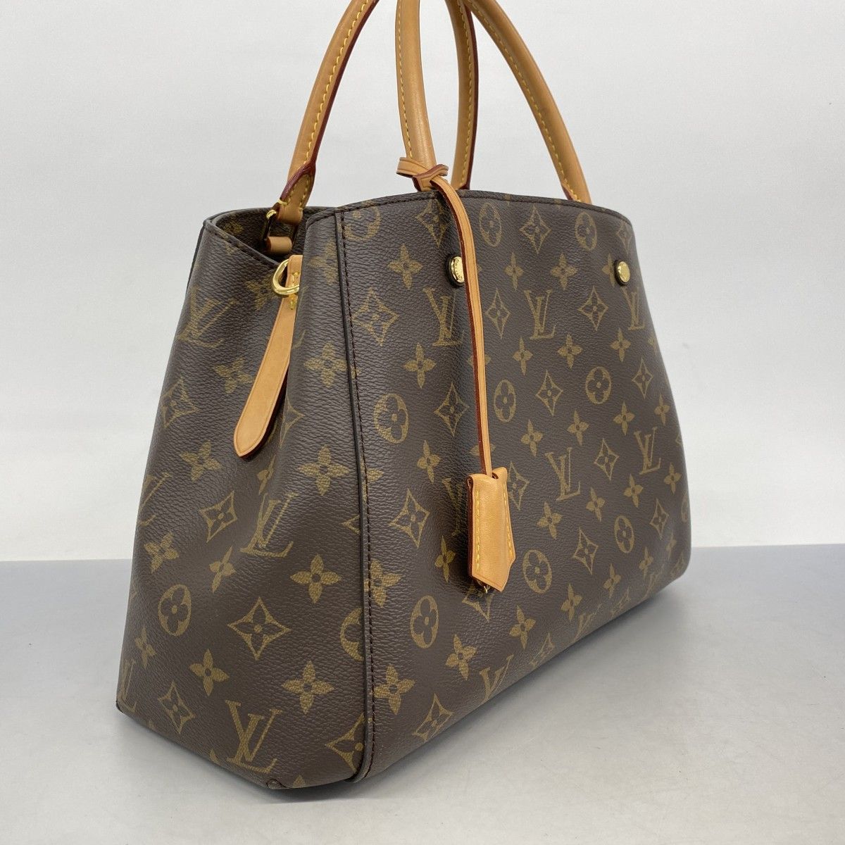 5oc1704 ルイヴィトン ハンドバッグ モノグラム モンテーニュMM M41056 ブラウン 2wayバッグ レディース
