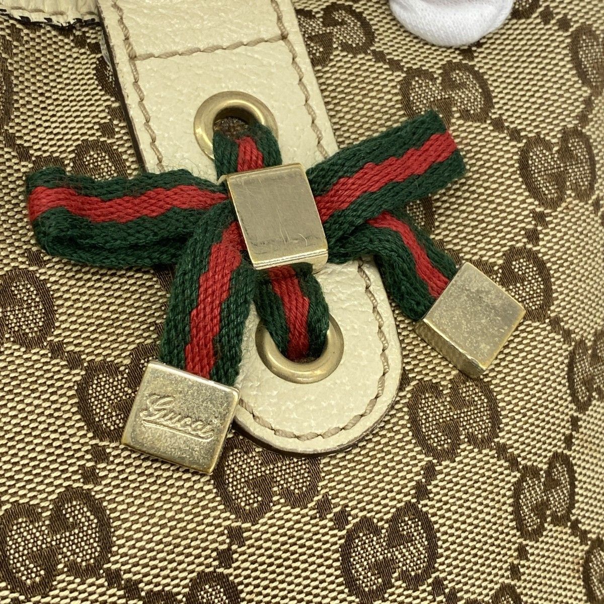 ブラウン シャンパンゴールド金具