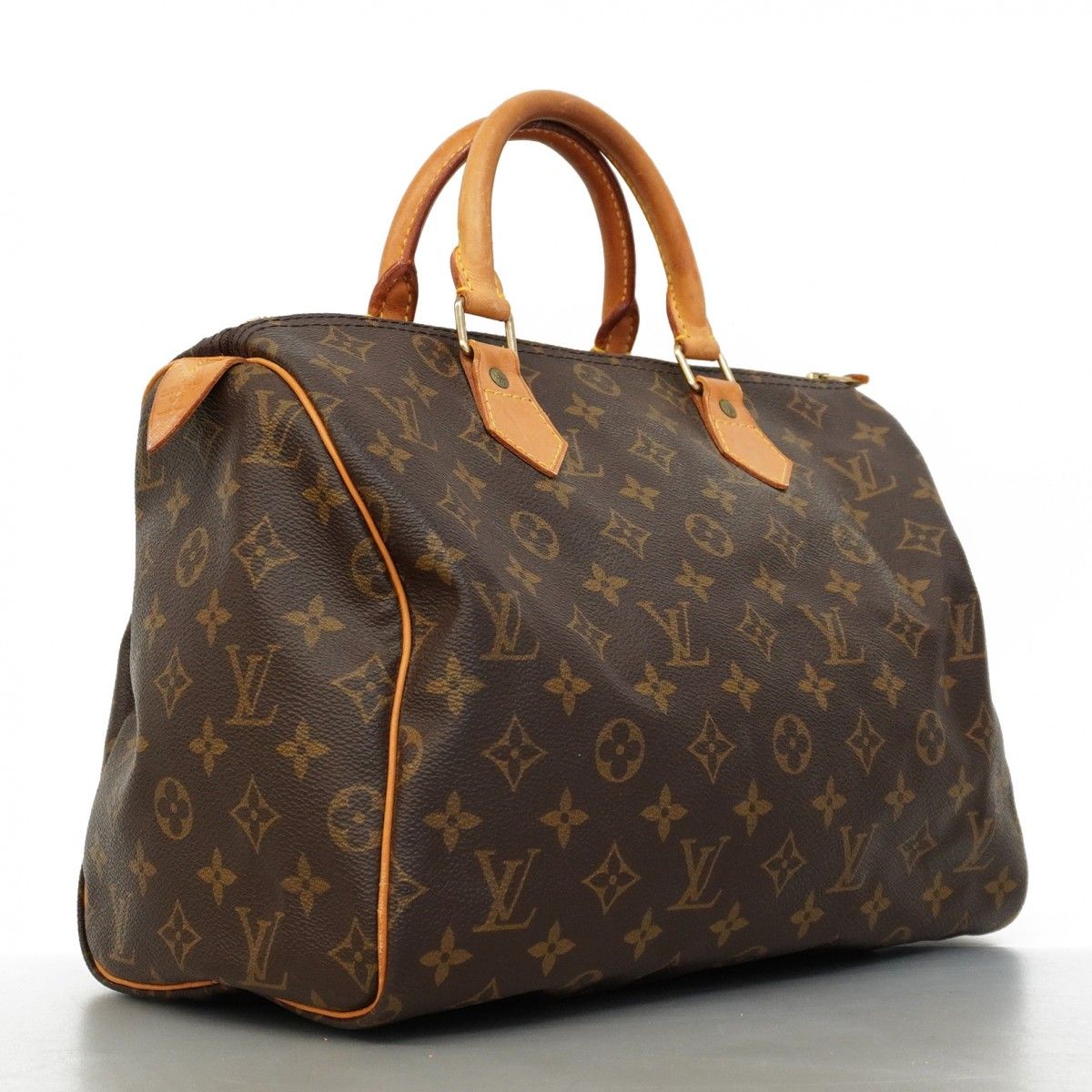 5oc1528 ルイヴィトン ハンドバッグ モノグラム スピーディ30 M41108 ブラウン レディース