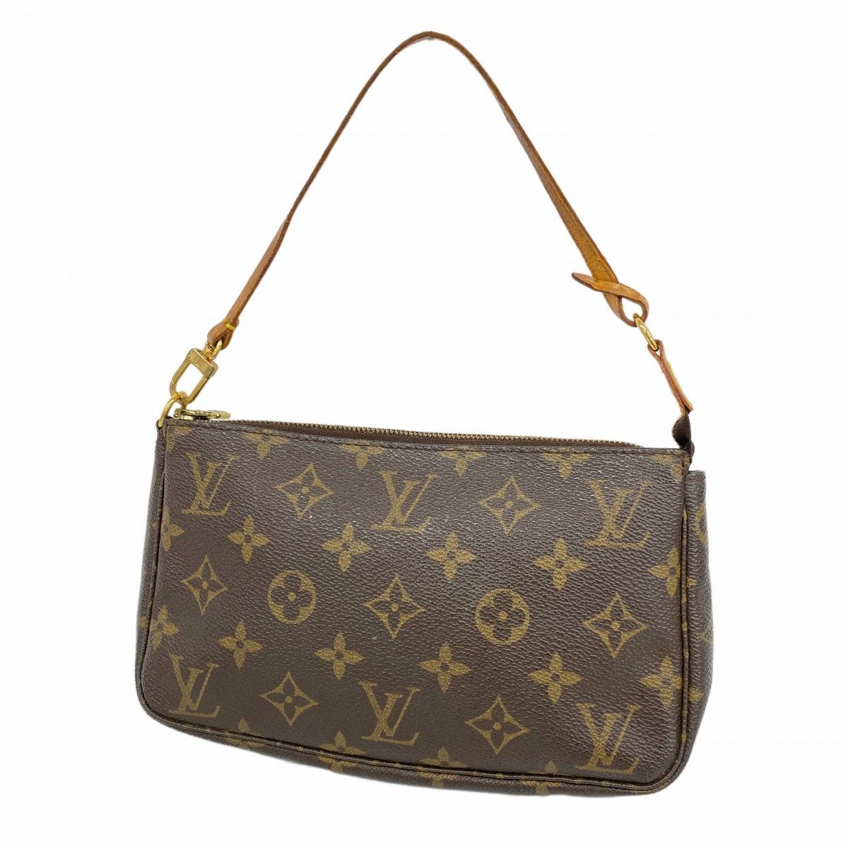 5oc1650 ルイヴィトン ポーチ モノグラム ポシェットアクセソワール M51980 ブラウン レディース