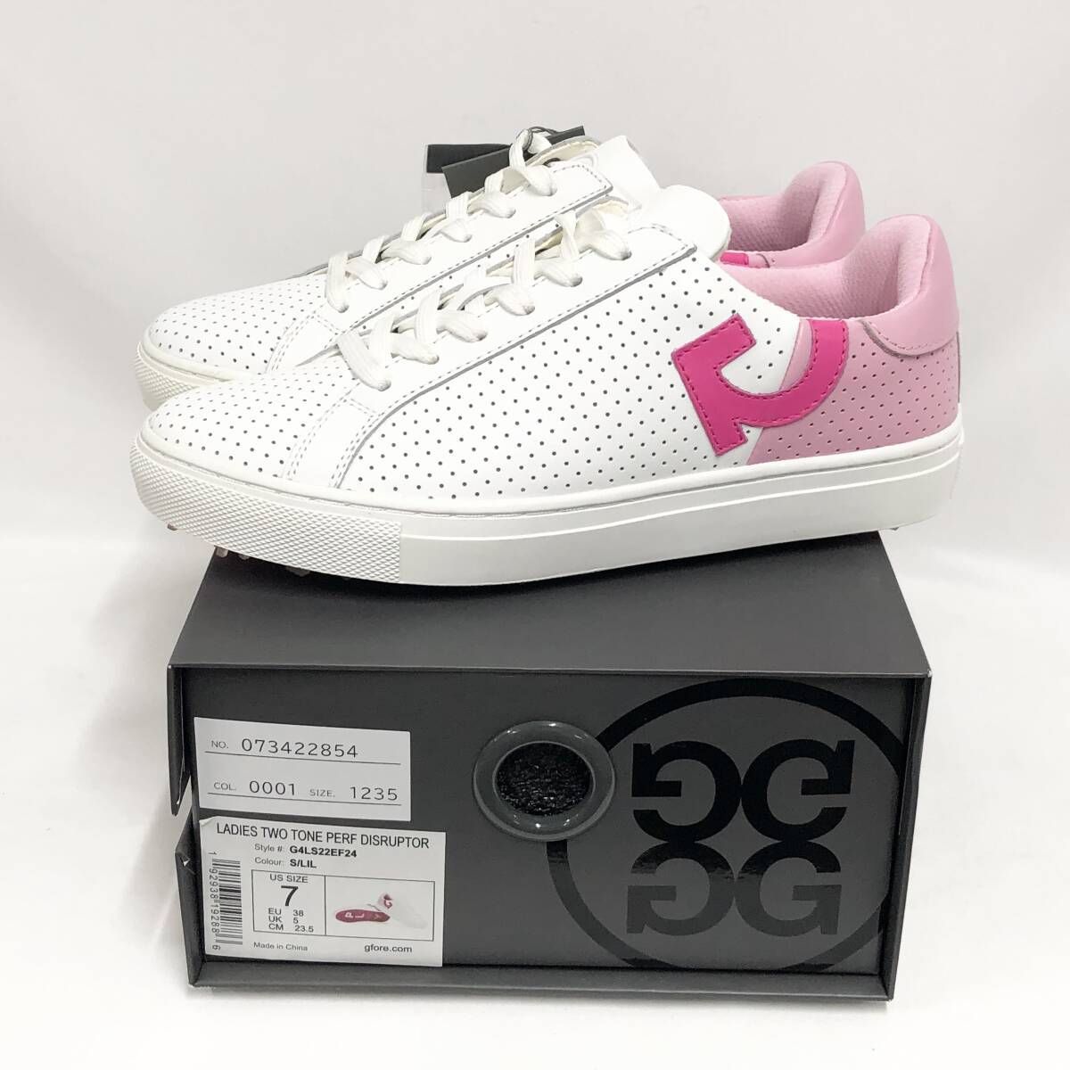 新品 未使用 G/FORE ツートーン パーフ デューフ スパイクレスゴルフ