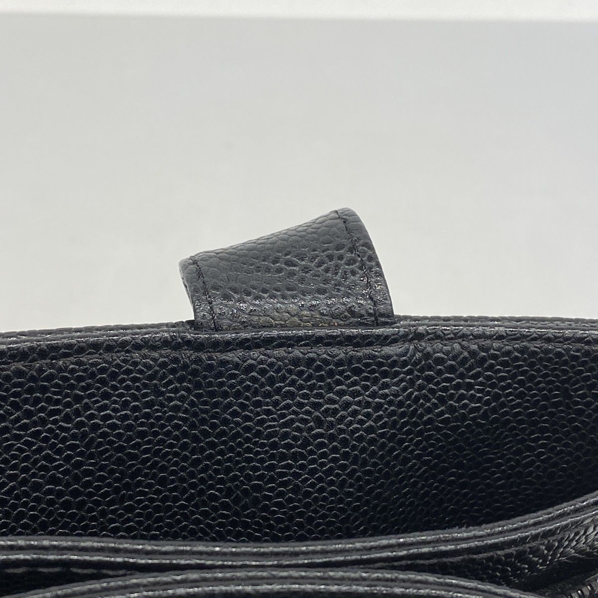 トートバッグ キャビアスキン