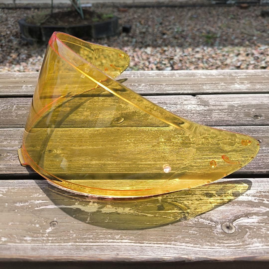 イエロー CWR-F2 SHOEI x-fifteen / Z-8 対応 シールド ミラーシールド