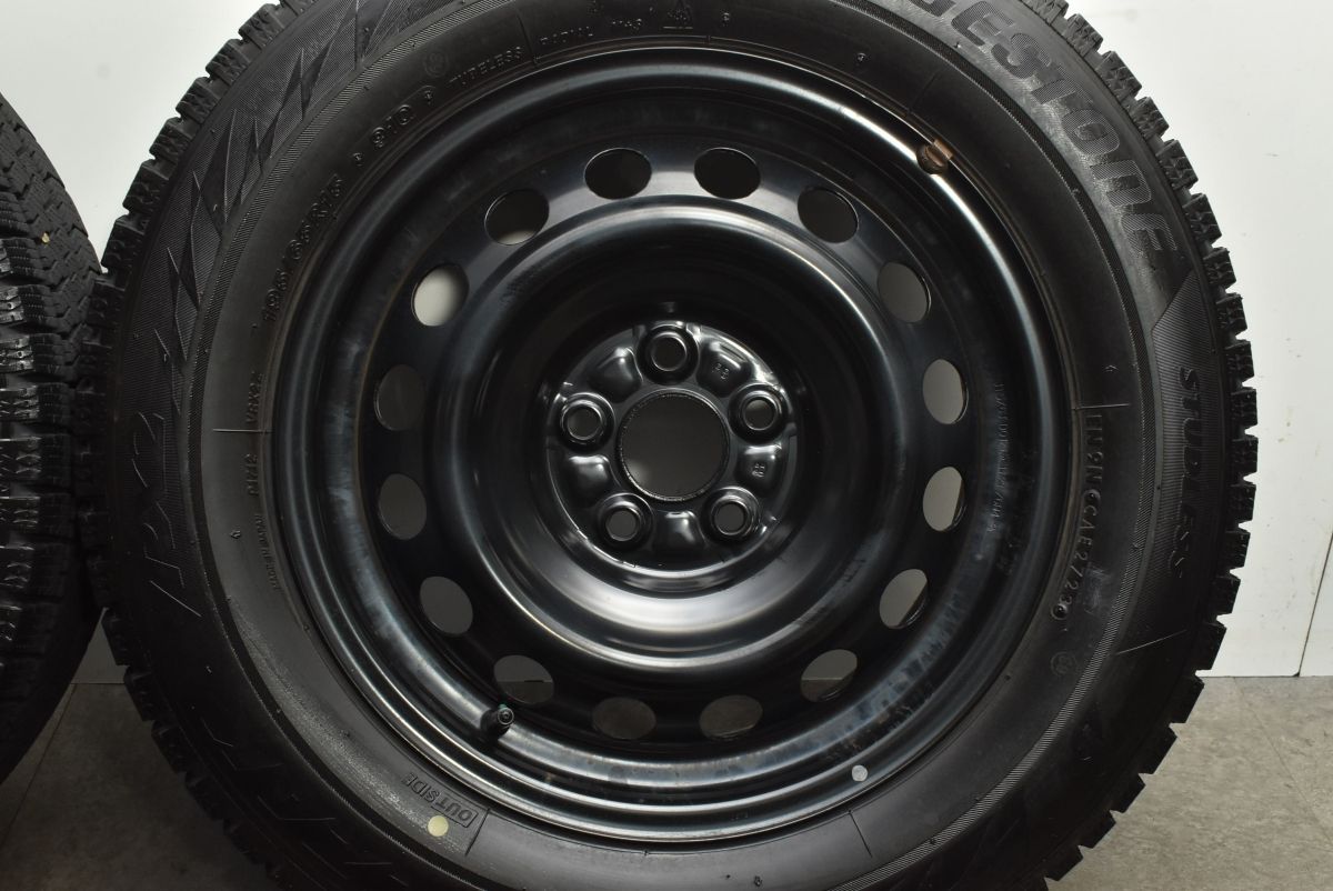  バリ溝 トヨタ カローラツーリング 15 in 6 J 40 PCD 100 ブリヂストン ブリザック VRX 2 195 65 R カローラセダン スポーツ 流用 15インチ タイヤ ホイールセット