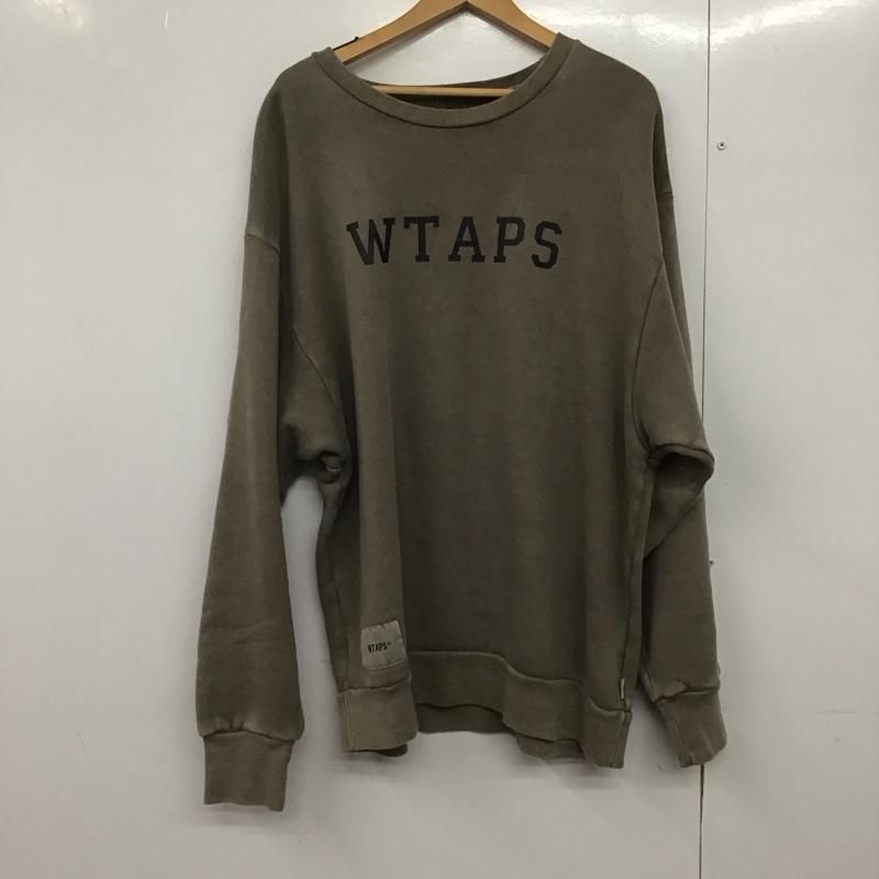 WTAPS ダブルタップス トレーナー 長袖 長袖トレーナー スウェット クルーネック プルオーバー