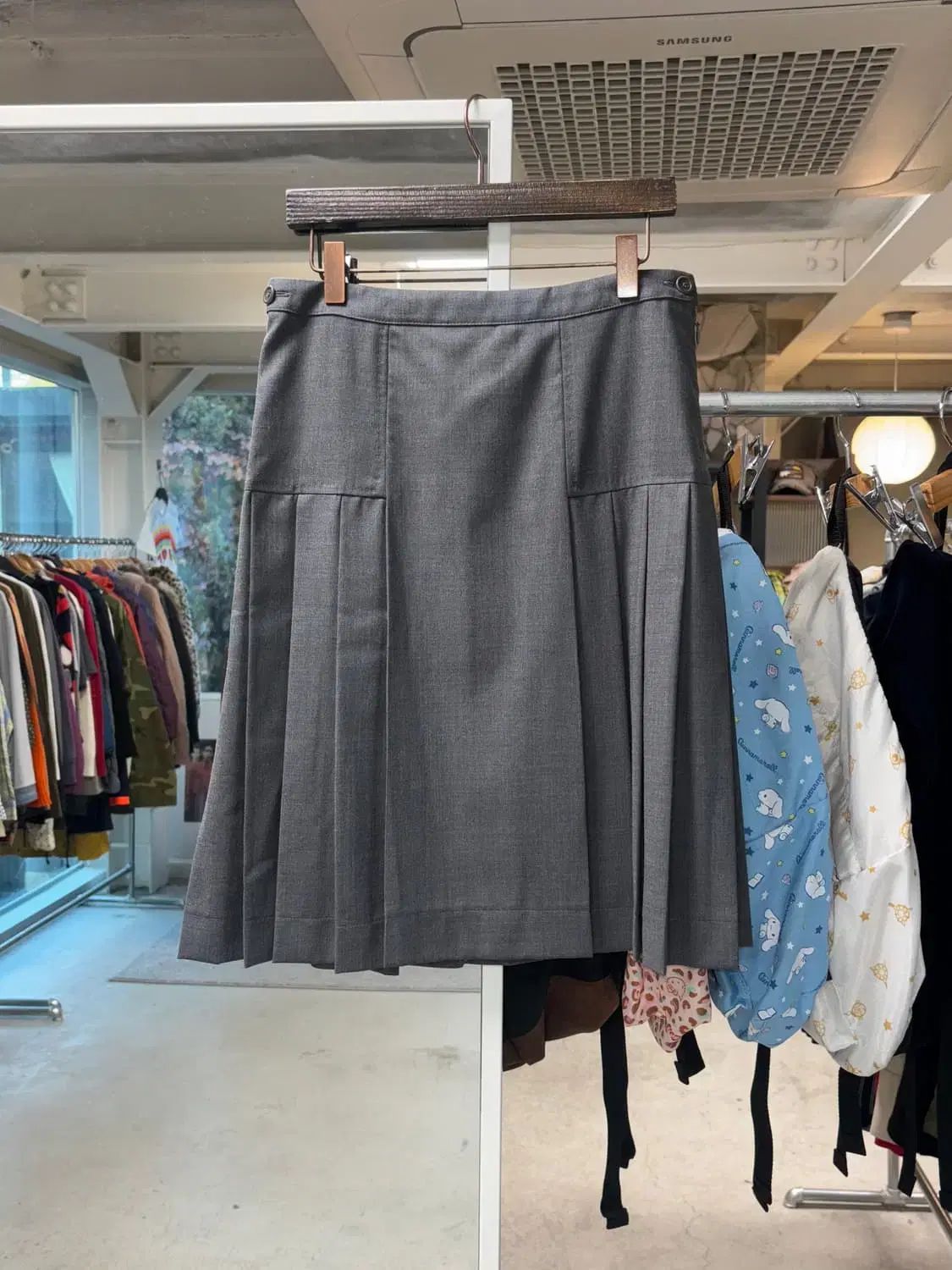 スポーツマックス フ ウールスカート