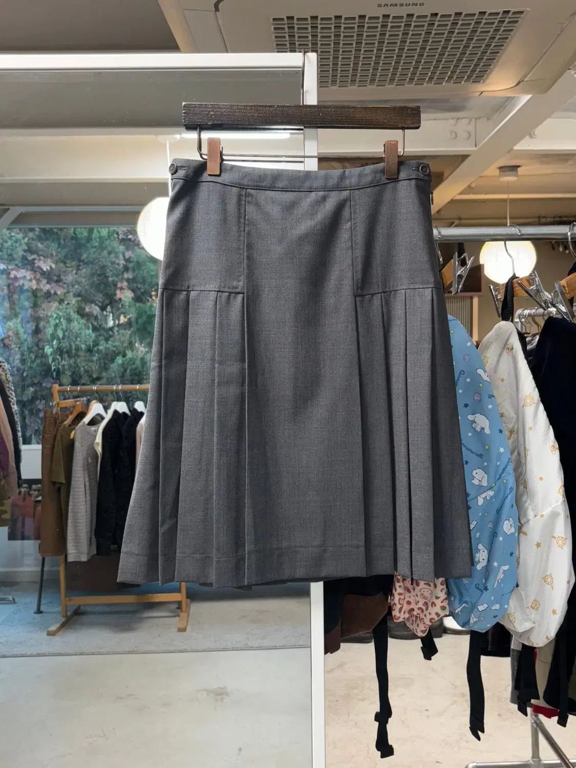 スポーツマックス フ ウールスカート