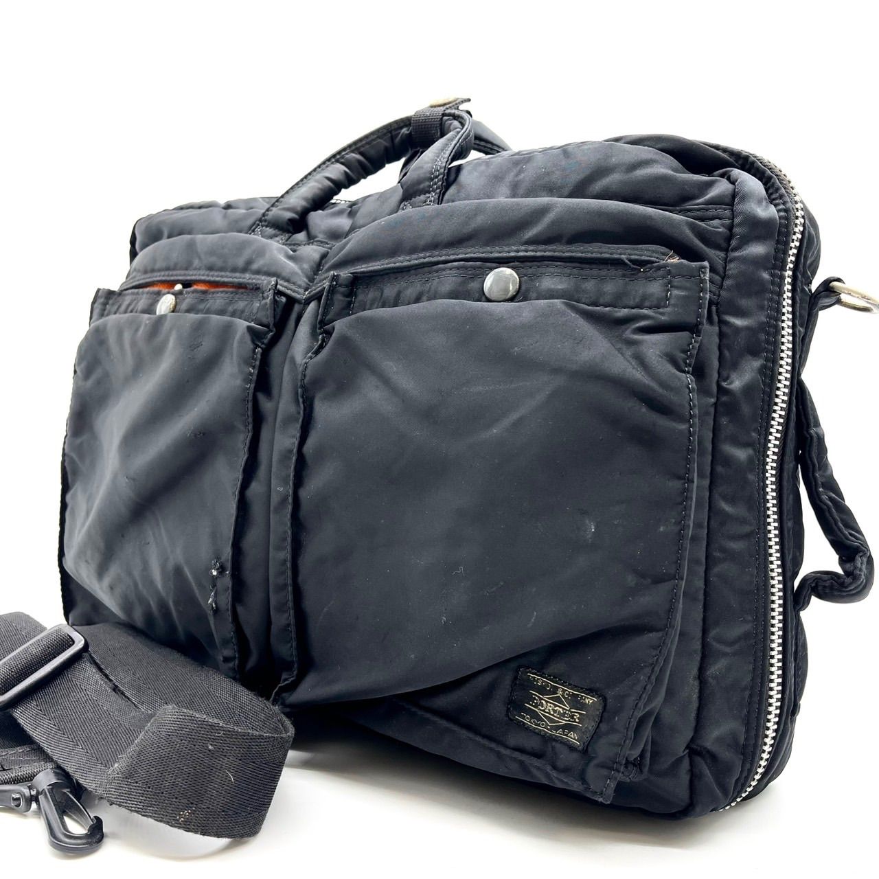 PORTER】2way ショルダー ビジネスバッグ タンカー A4収納可能 黒