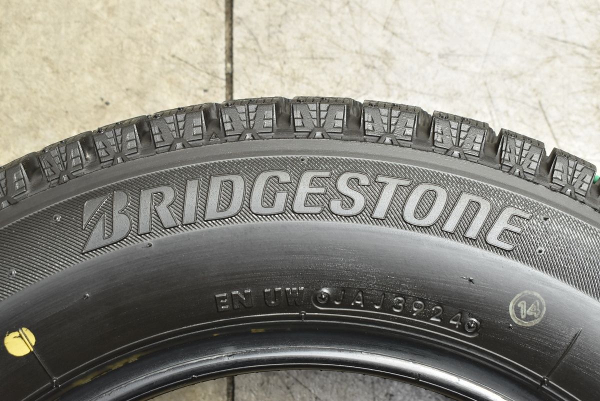 2024年製 バリ溝】ブリヂストン アイスパートナー2 165/70R14 4本