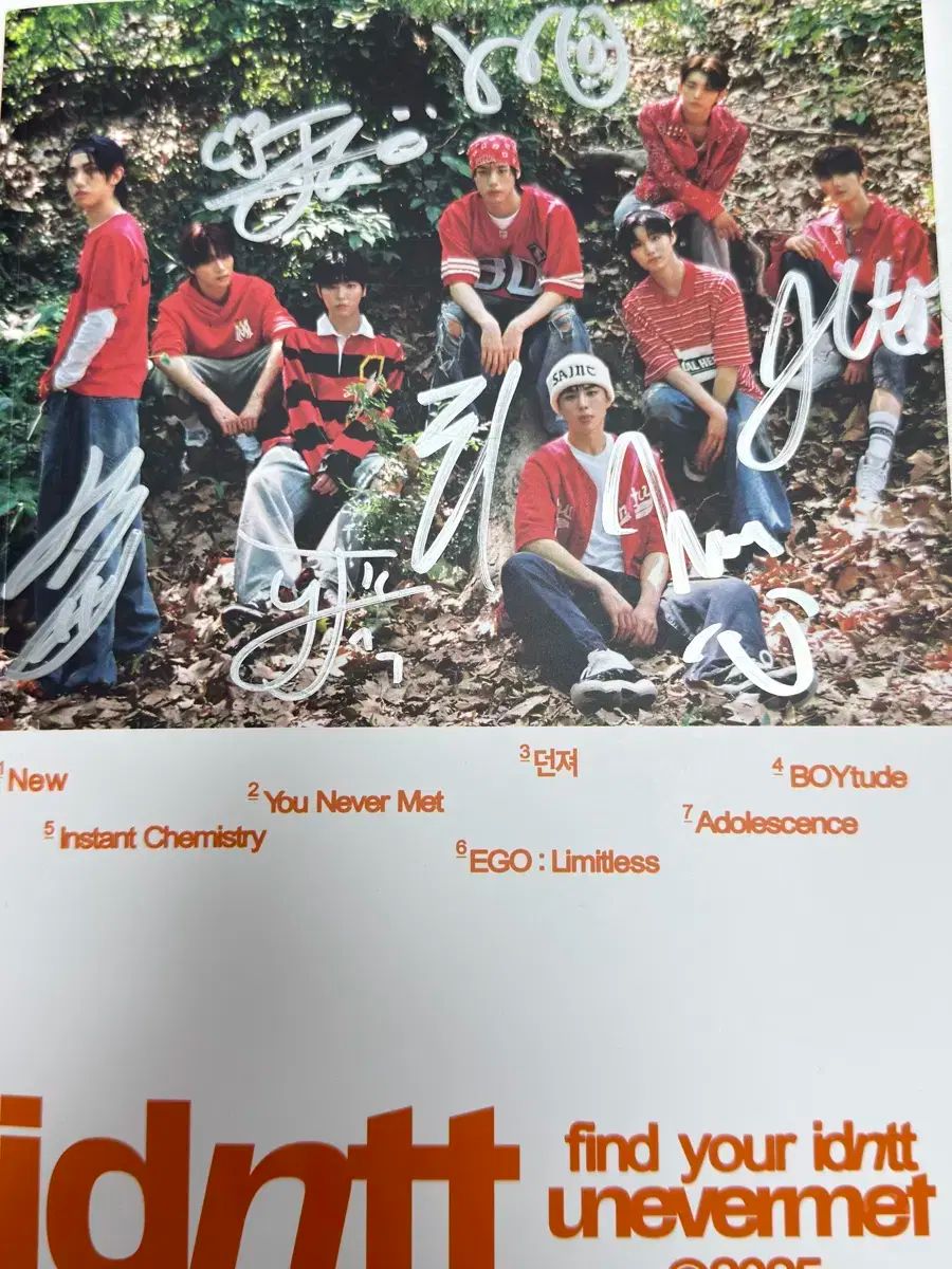 アイデンティティ サイン入り サイン CD