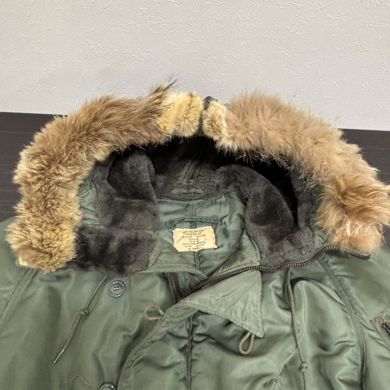 ◎ MILITARY ミリタリー オリジナル N-2B ジャケット ヴィンテージ 短