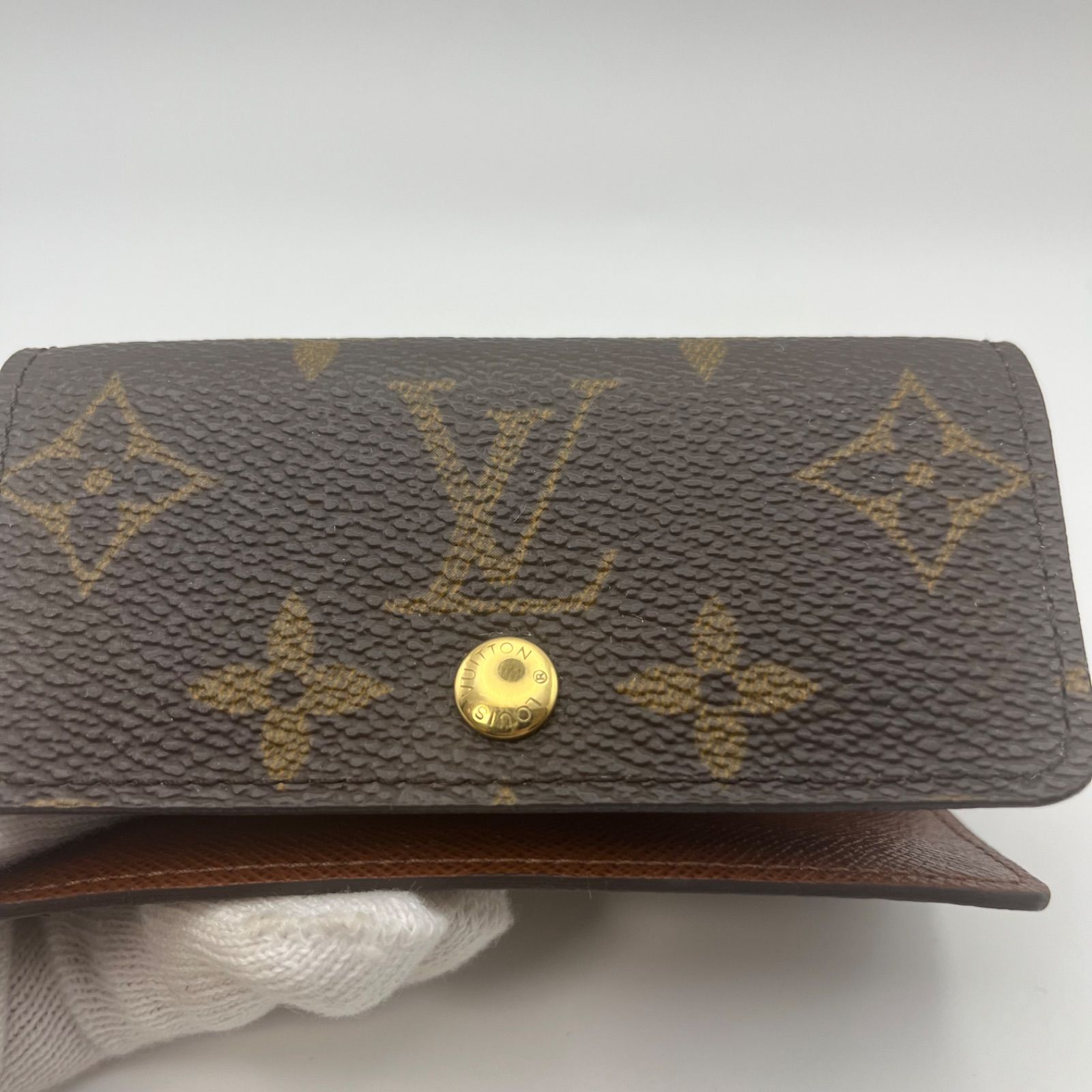  ルイヴィトン モノグラム キーケース4連 箱あり キーケース 小物
