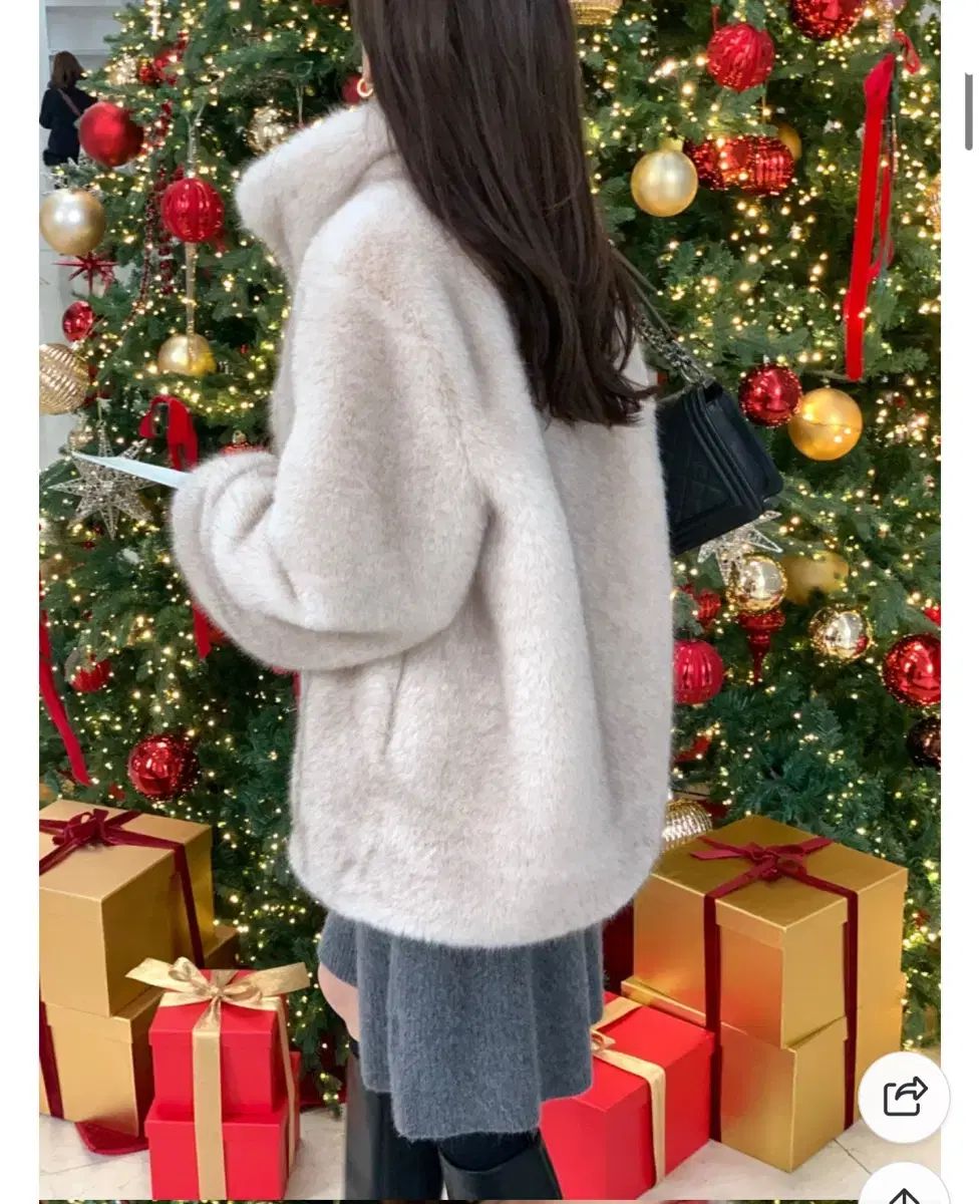 バーベイン ハイネックリング ファージャケット