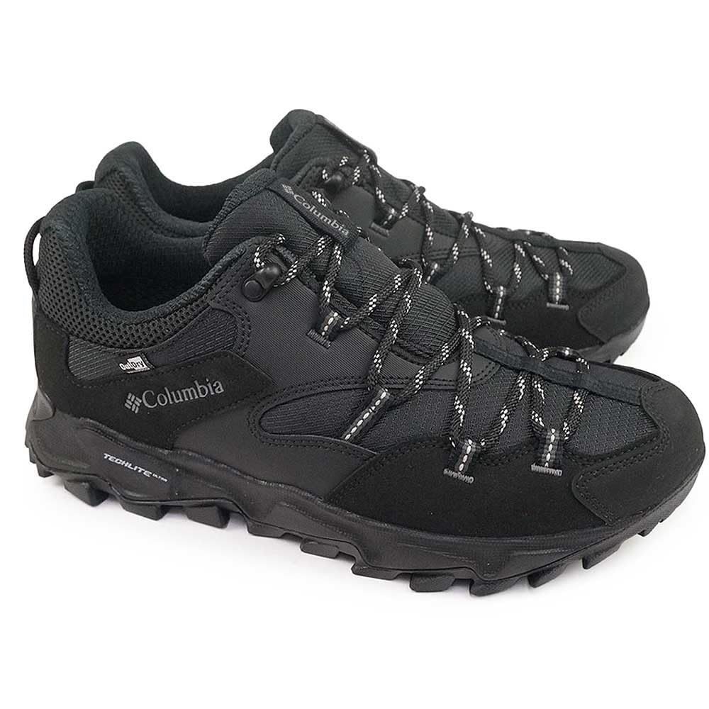 コロンビア Columbia ハイキングシューズ セイバー シックス ロー アウトドライ ワイド YI0238 ブラック ダブ