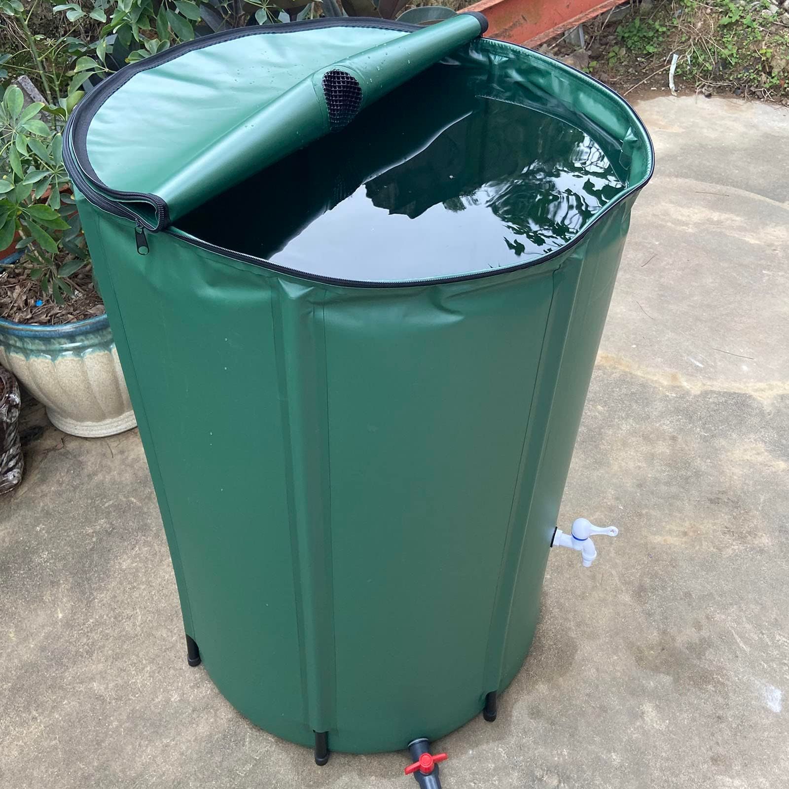 AFTWIND雨水タンク 家庭用 集水器 貯水タンク 50L～1000L選択可能 FTWIND雨水タンク 家庭用 集水器 貯水タンク 50L～1000L選択可能 屋外