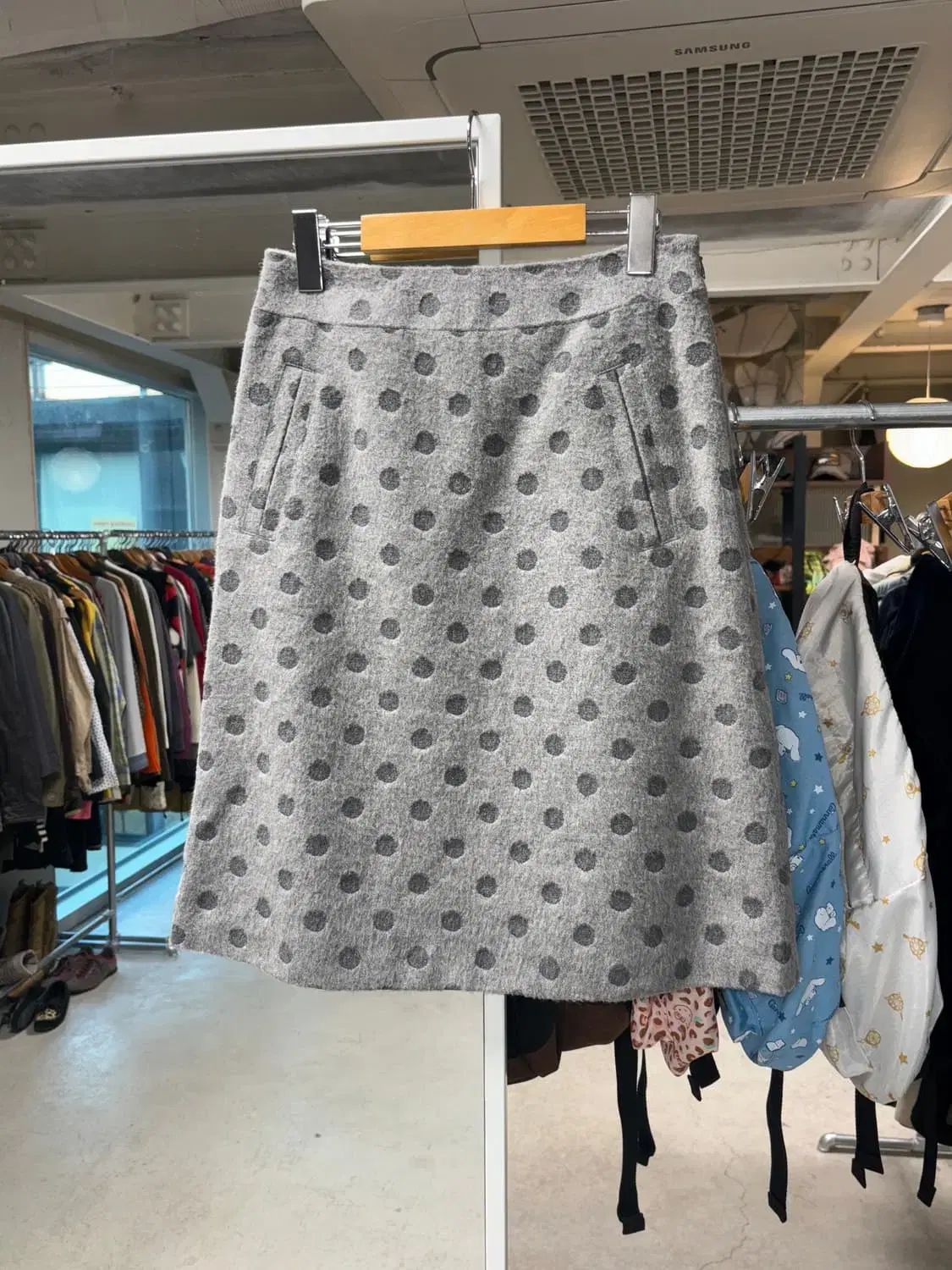 Galette ニット ドット スカート
