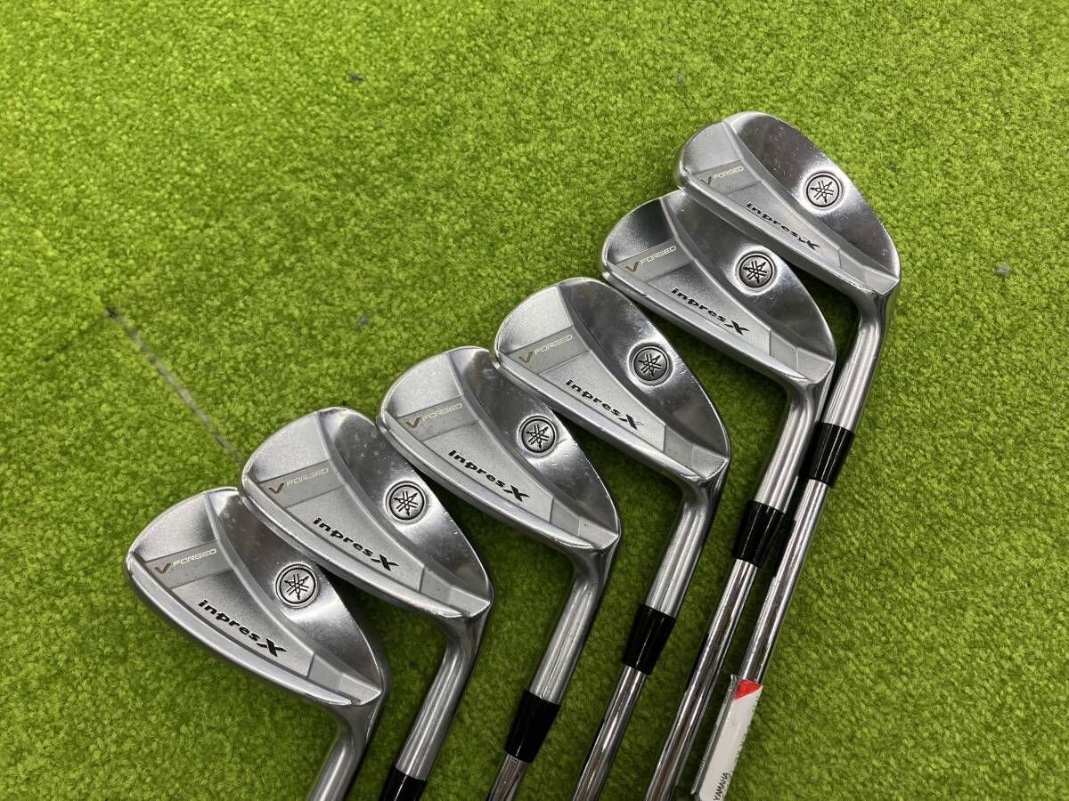 YAMAHA ヤマハ インプレスX Vフォージド アイアンセット フレックスS 右利き用