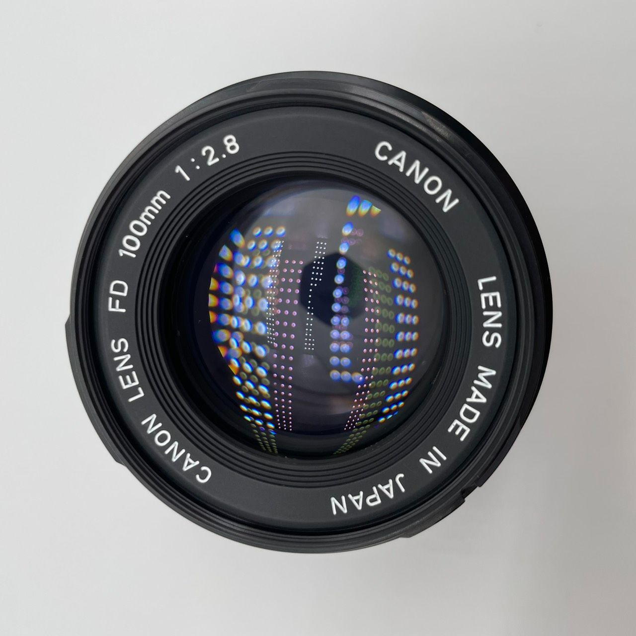 □キャノン CANON NewFD 100mm/F2.8 カメラレンズ A25-3285