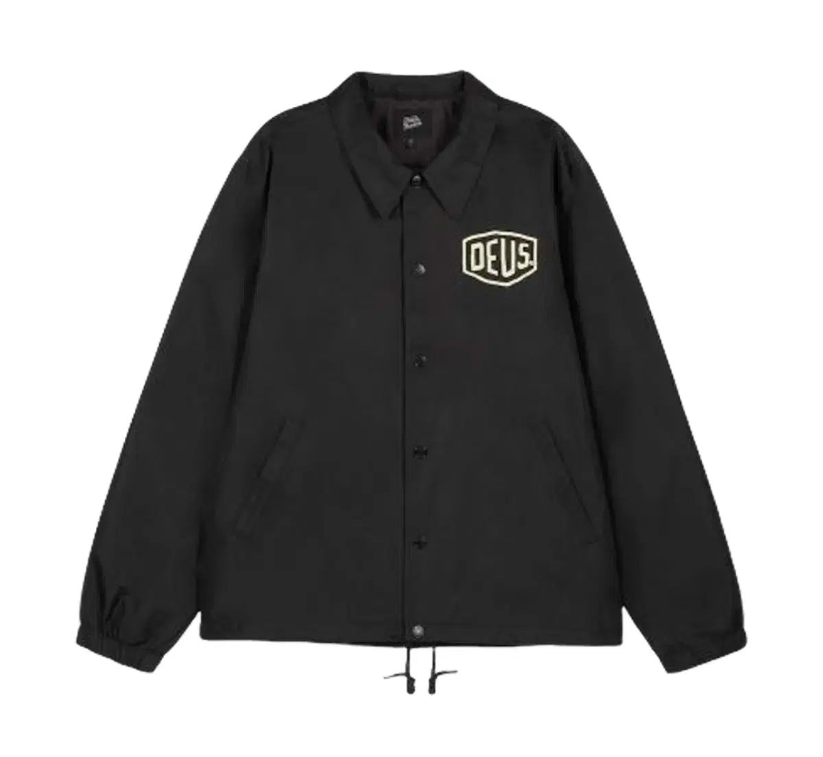 DEUS EX MACHINA コリア カレッジ コーチ ジャケット ブラック