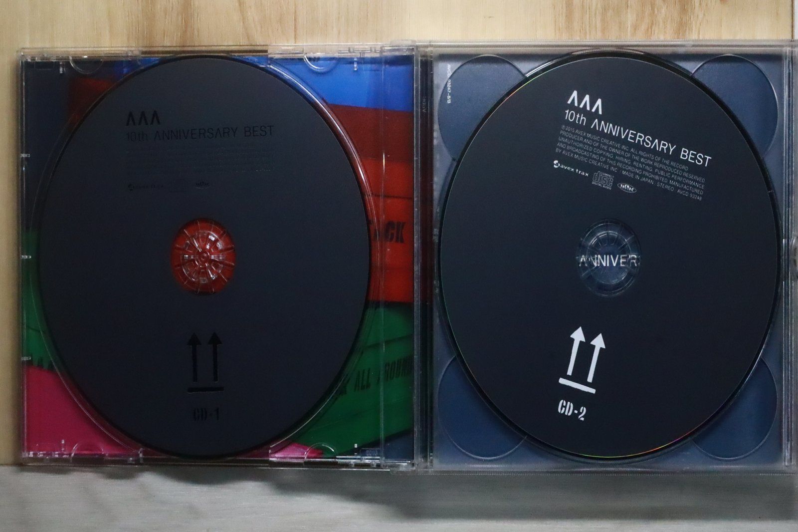 国内盤CD☆トリプルエー/AAA□ AAA 10th ANNIVERSARY BEST(ALBUM2枚組+