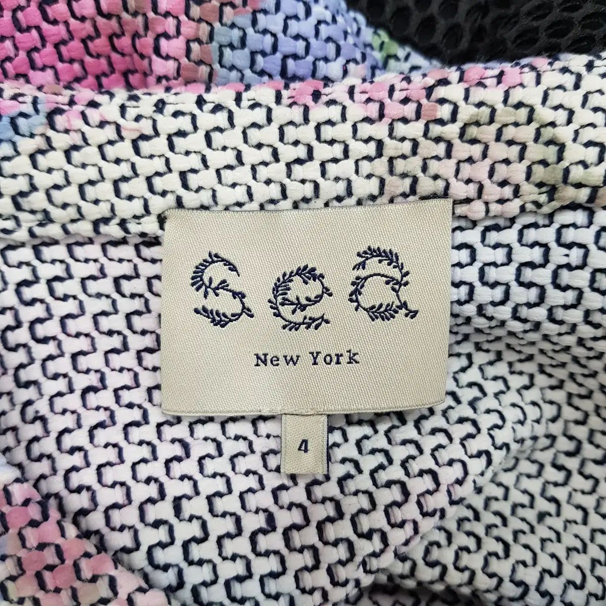  SEA York フラワー メッシュ バイ フ ONE PIECE 4 サイズ 長袖 七分袖 ミニワンピース