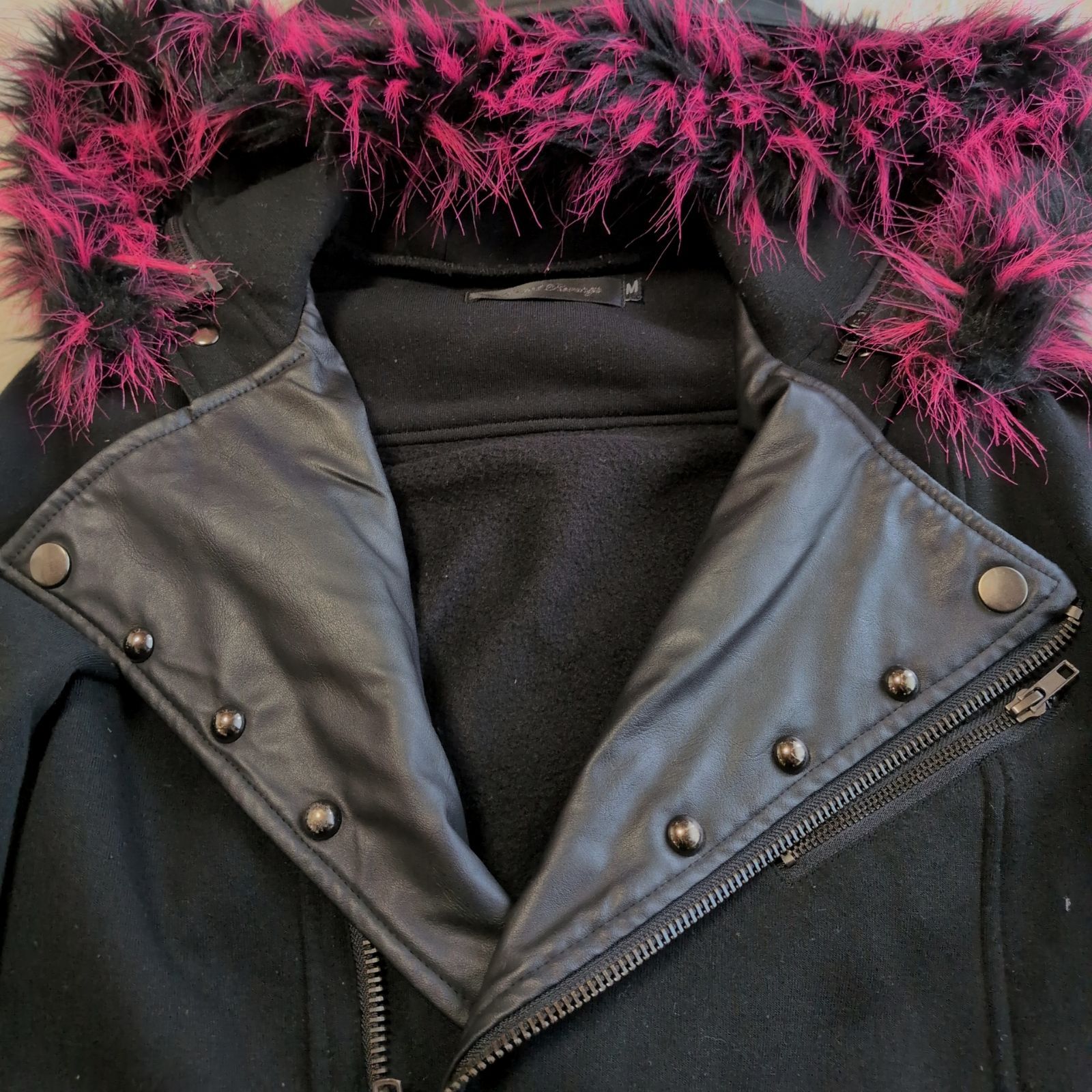 Sexpot Revenge パンク ライダース ジップパーカー y2k Mサイズ - メルカリ